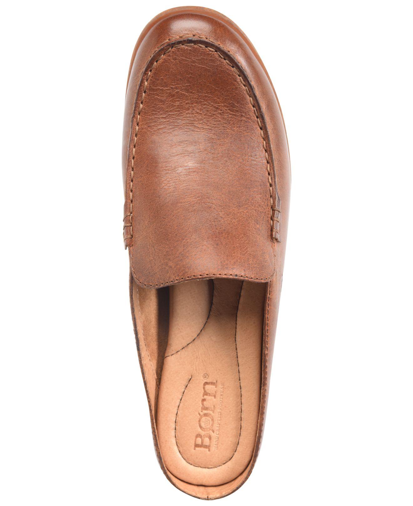 born graham leather mules