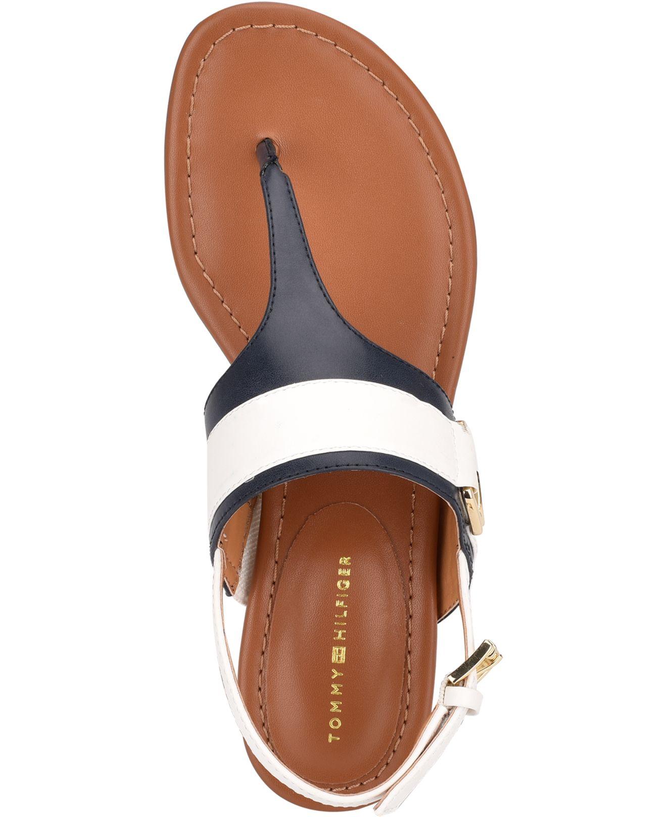 tommy hilfiger keely thong sandals