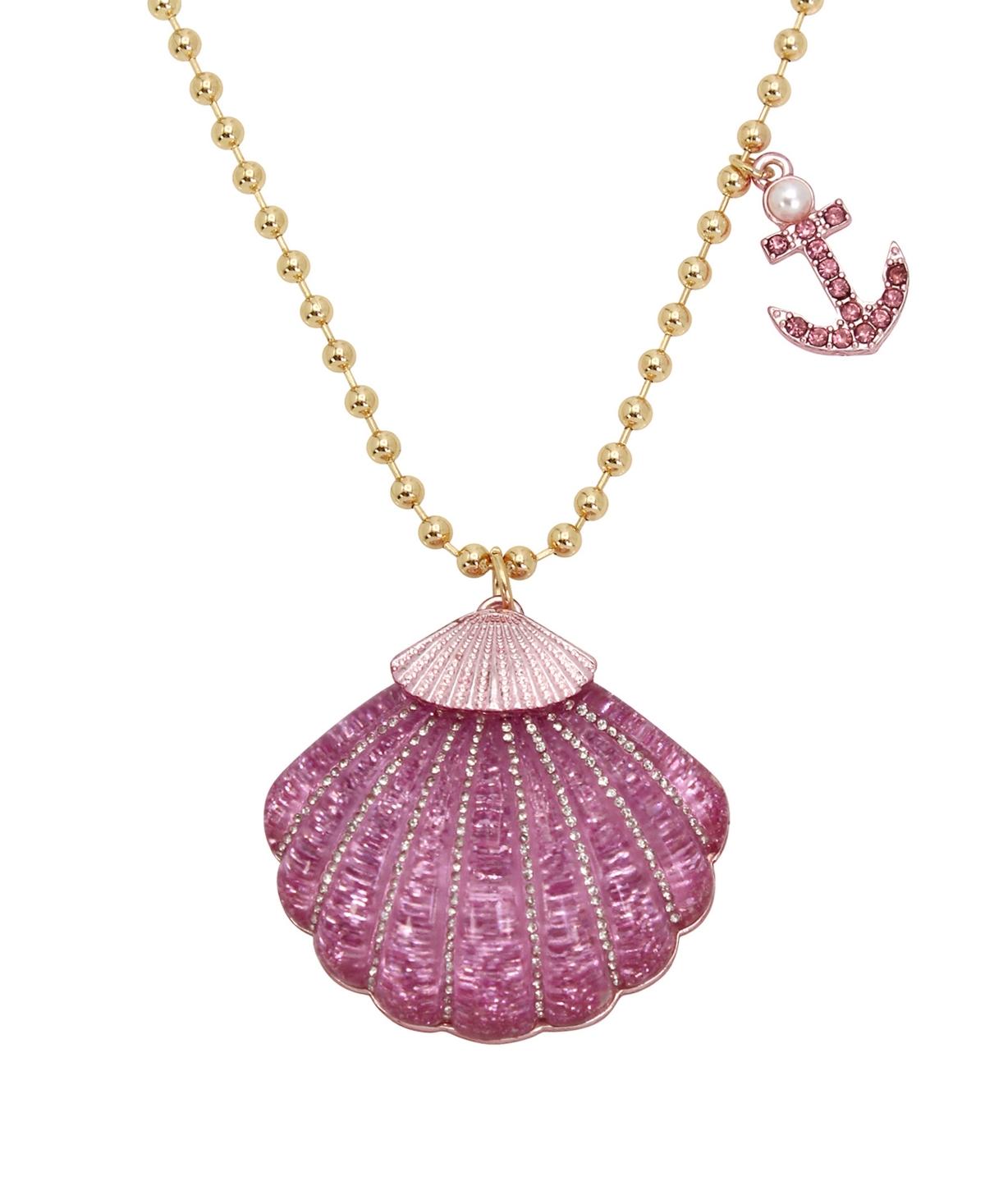 Betsey johnson seashell necklace deals