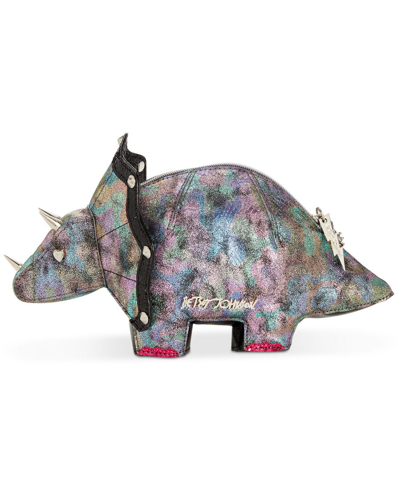 betsey johnson dinosaur bag