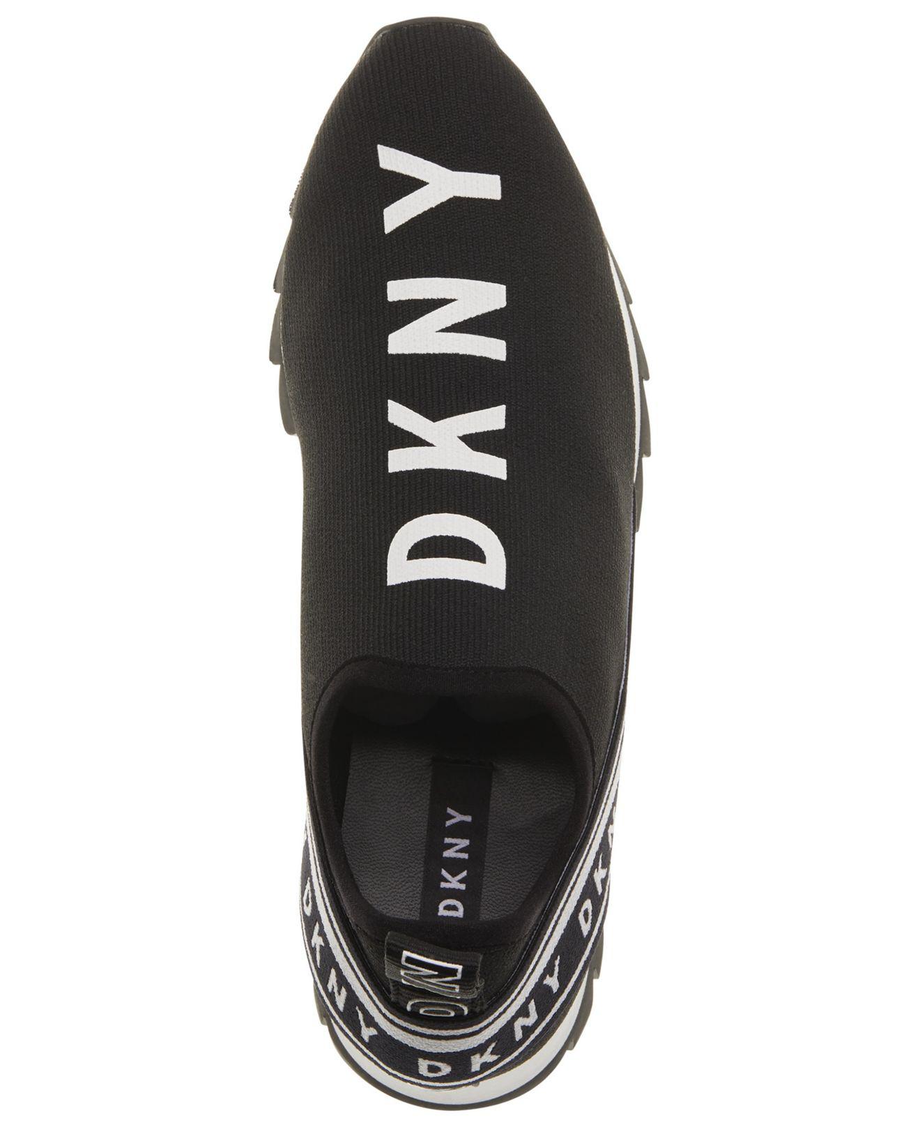 dkny sneakers black