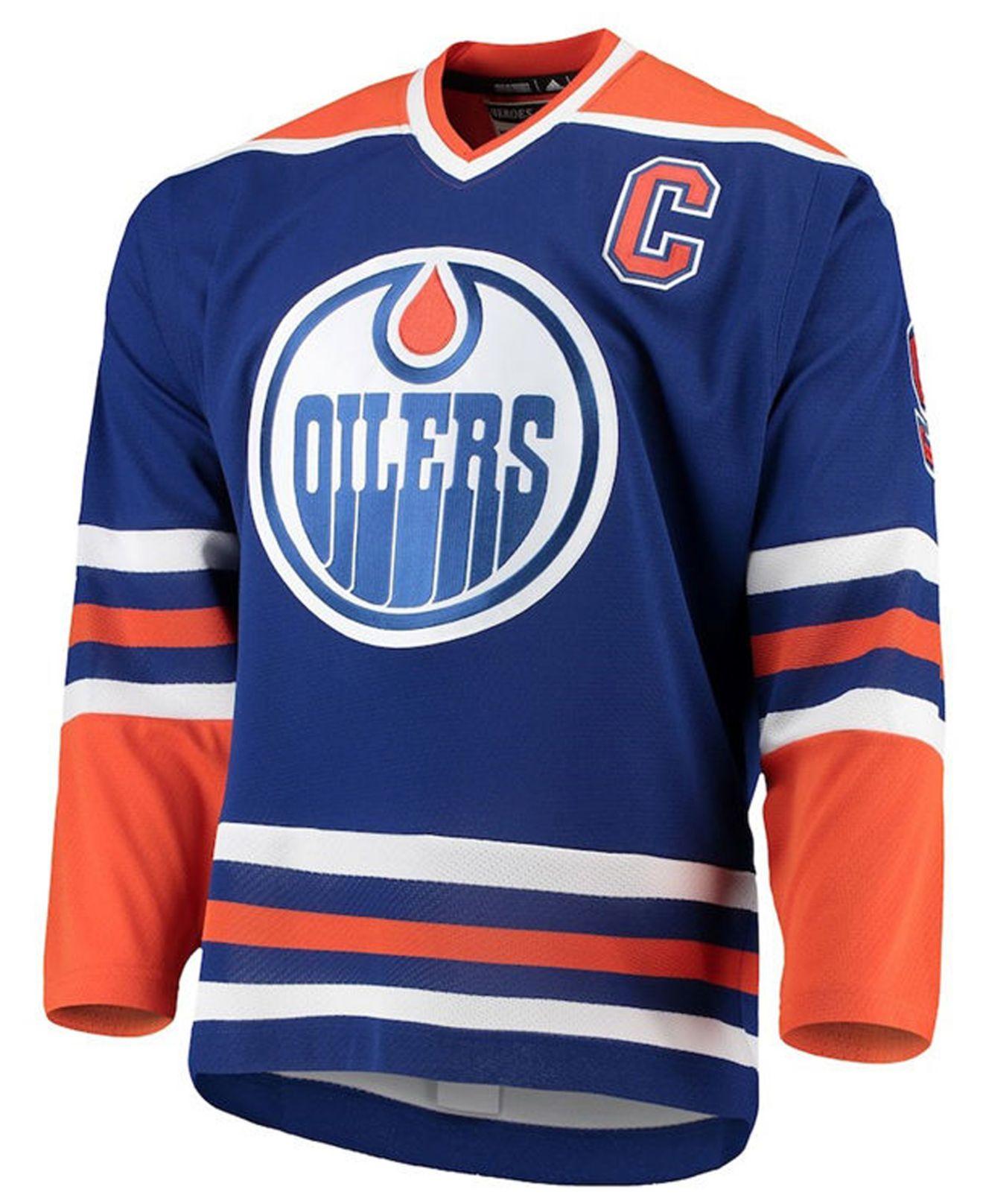 edmonton oilers old jersey
