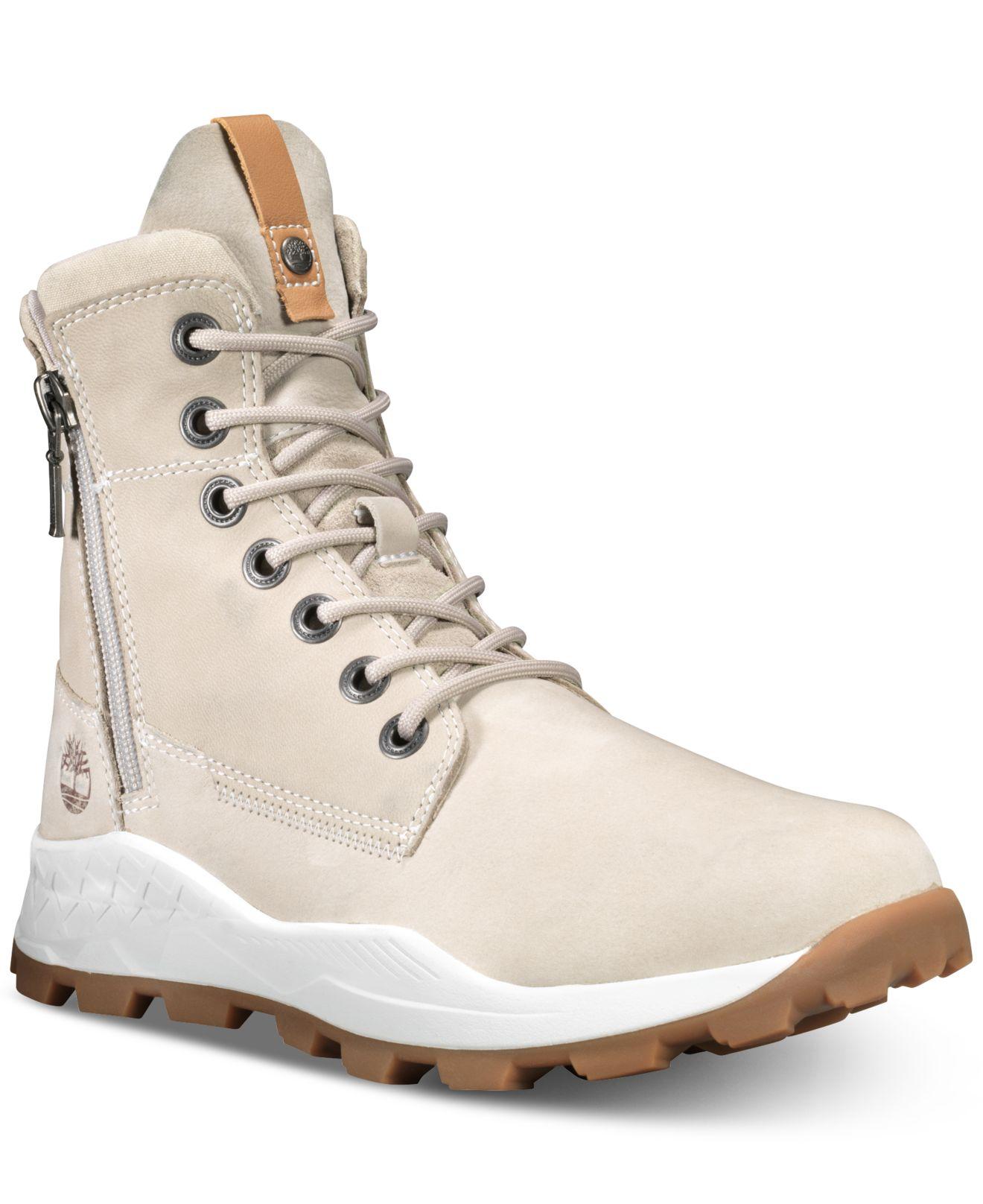 timberland men's brooklyn side zip casual boots