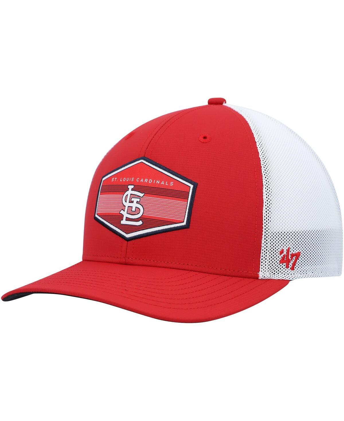 47 Brand St. Louis Cardinals Sure Shot White/Red Snapback Hat