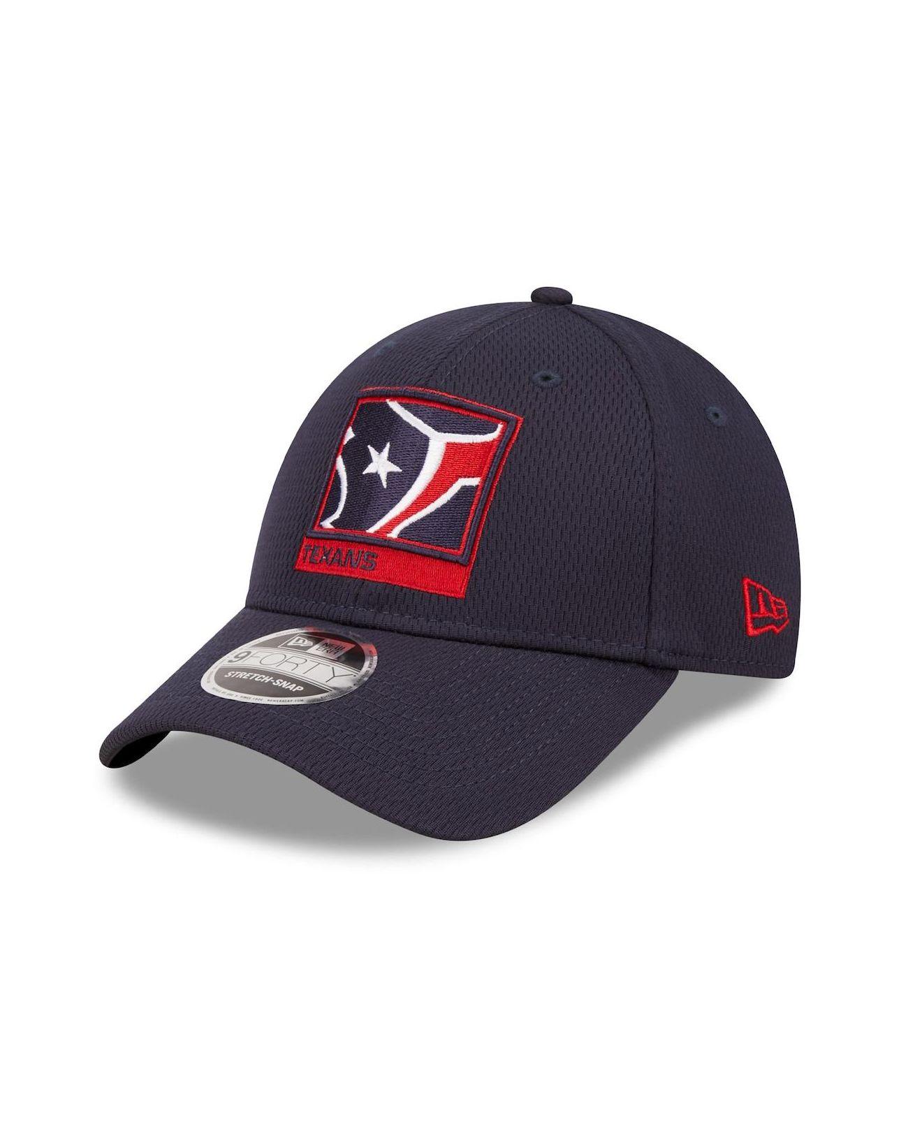 KTZ Navy Houston Texans Framed Af 9forty Snapback Hat in Blue for Men