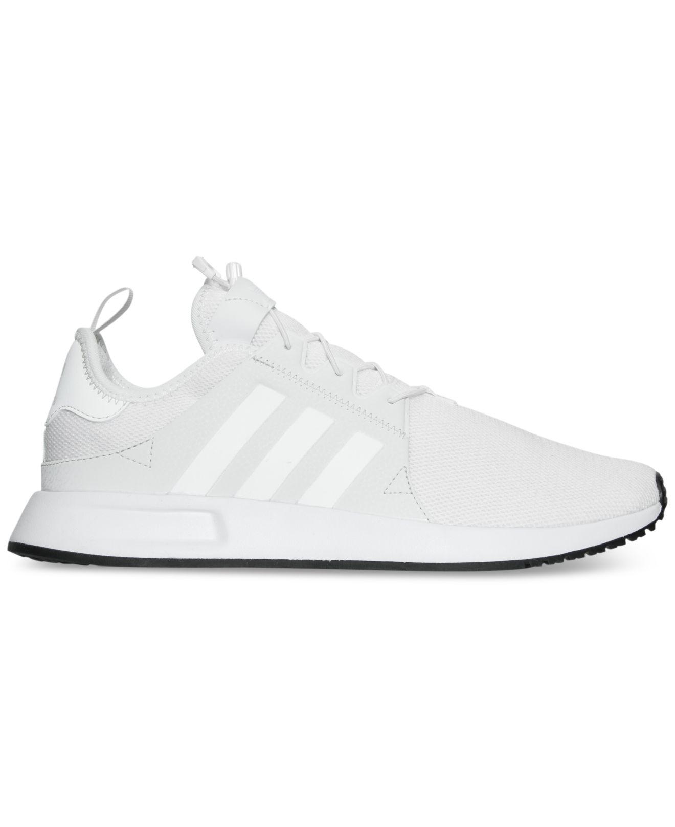 adidas xplorer grey & white shoes