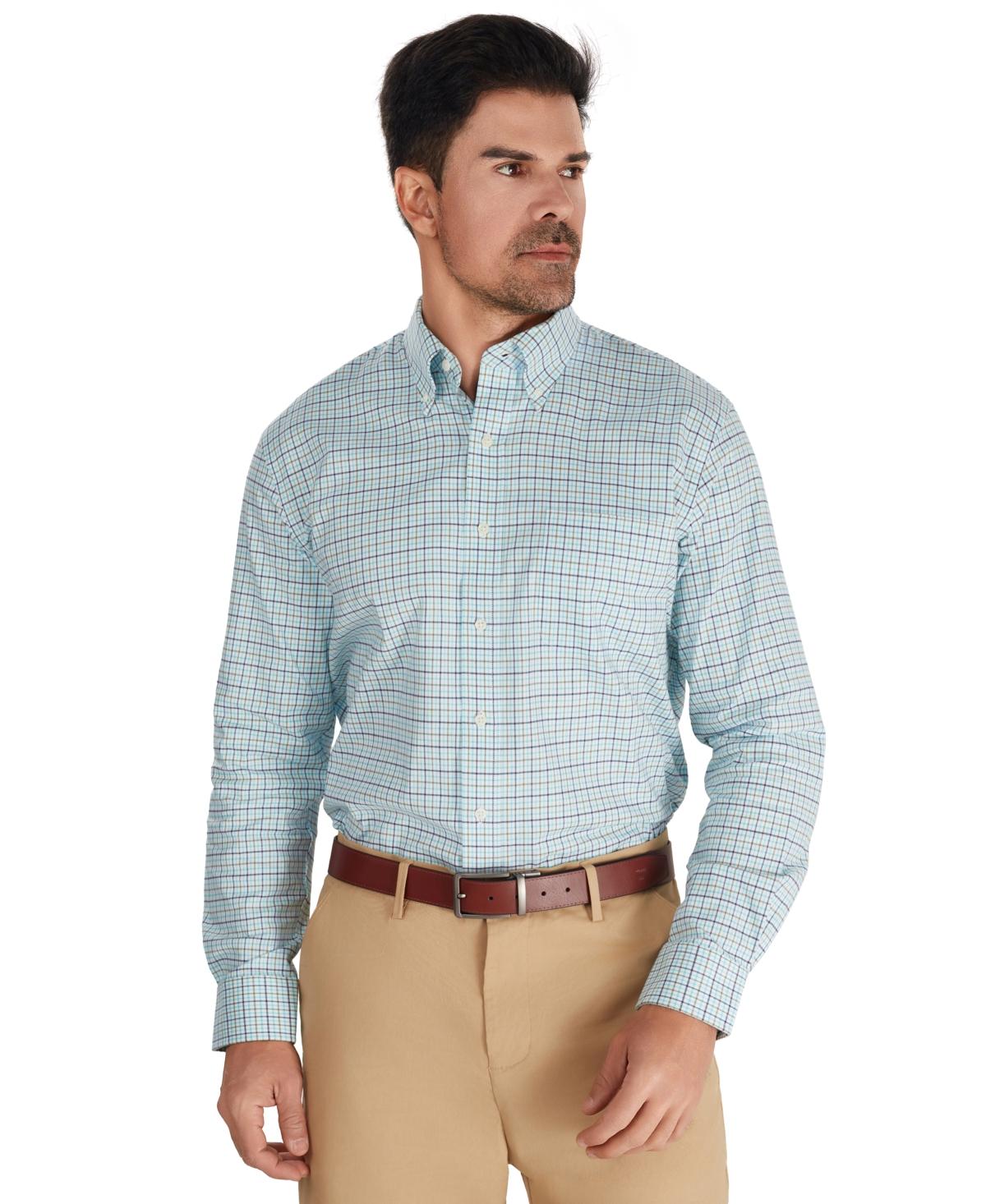slim fit dress slacks Club Room Mens Slim-Fit Pinpoint Dress Shirt 18 1/2 34/35/Light Blue