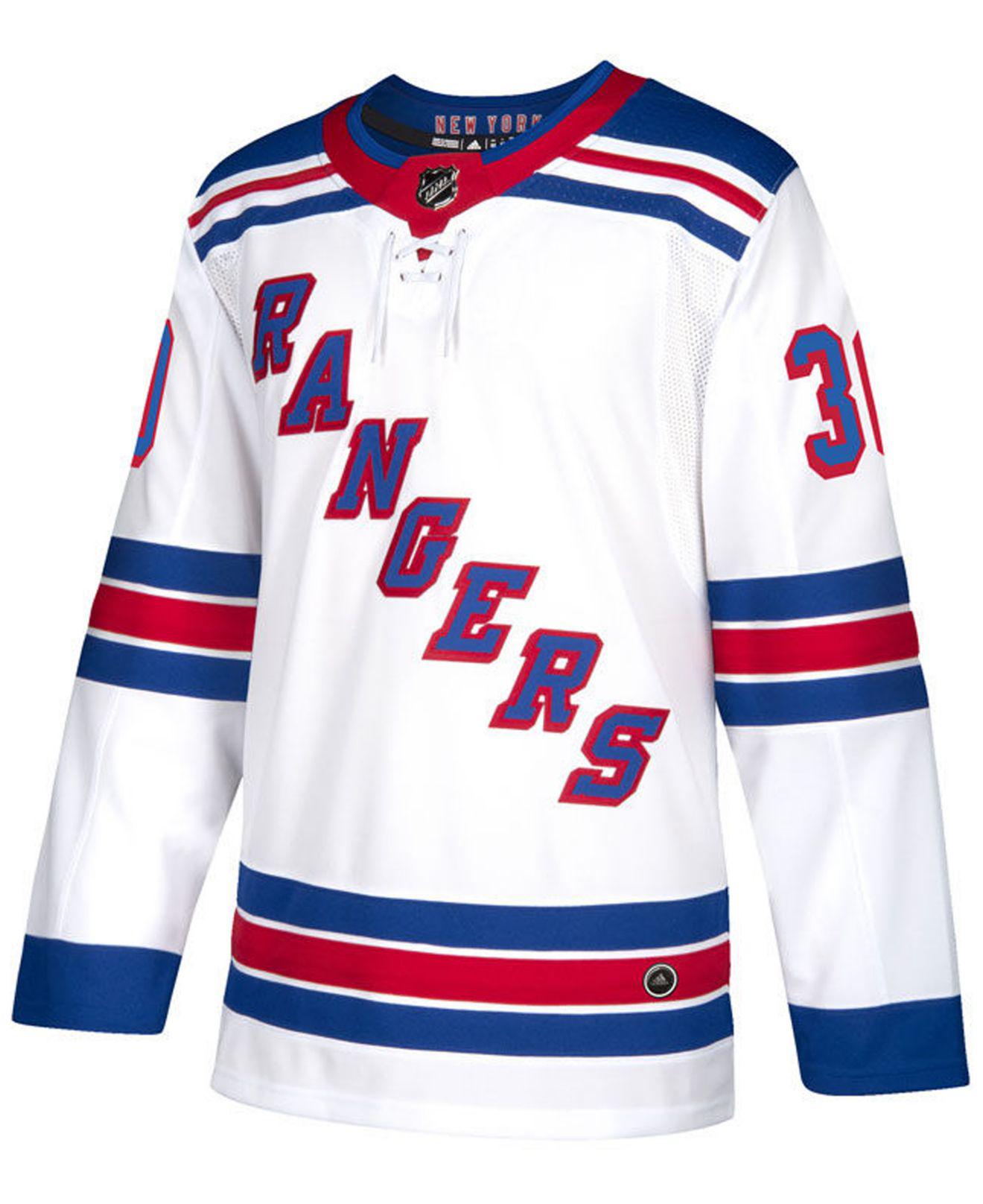 rangers lundqvist jersey