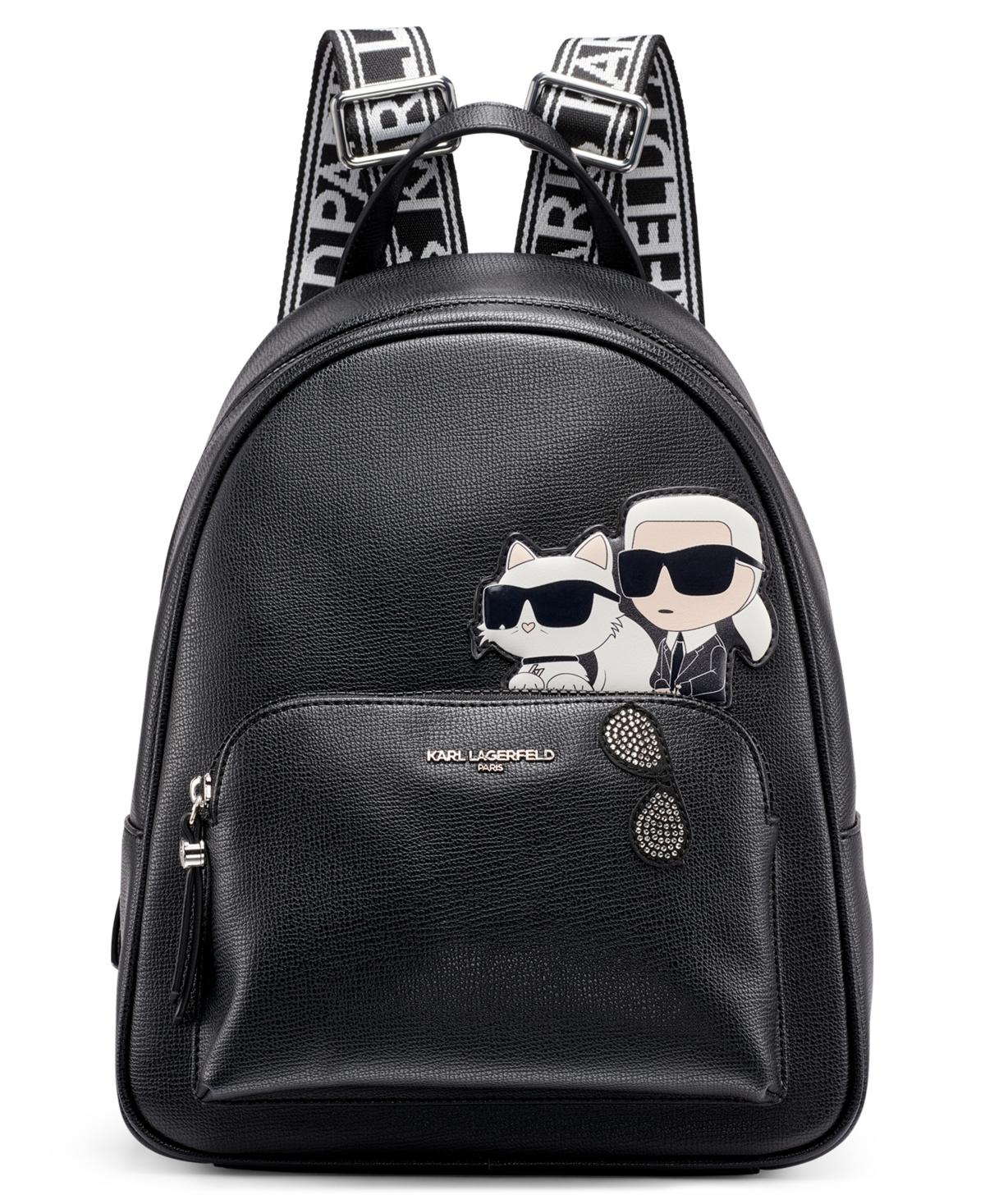 Karl Lagerfeld Black Leather Backpack K/Traveller backpack | Black | Men | KARL LAGERFELD | Page 1 main image 2