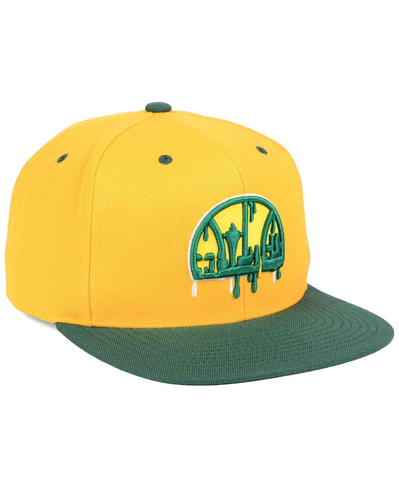 Seattle SuperSonics Mitchell & Ness Core Snapback Hat