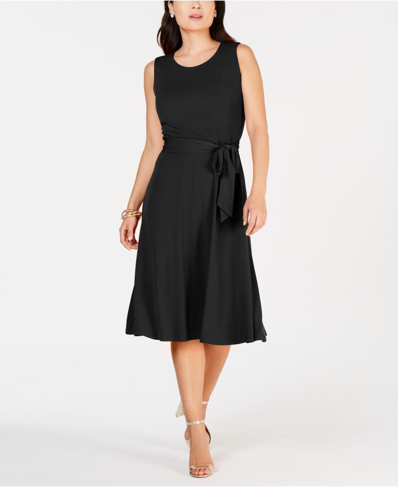 macy's short black cocktail dresses