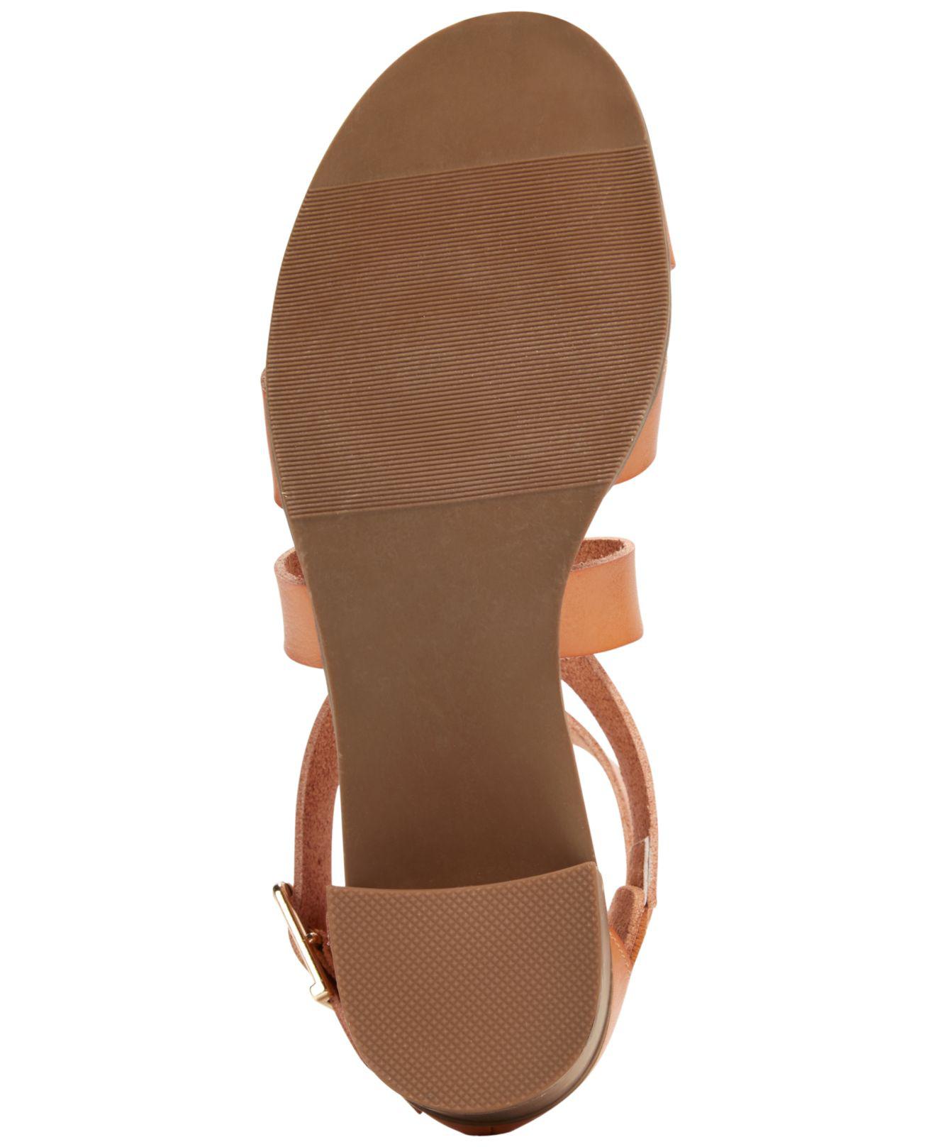 material girl danee block heel city sandals