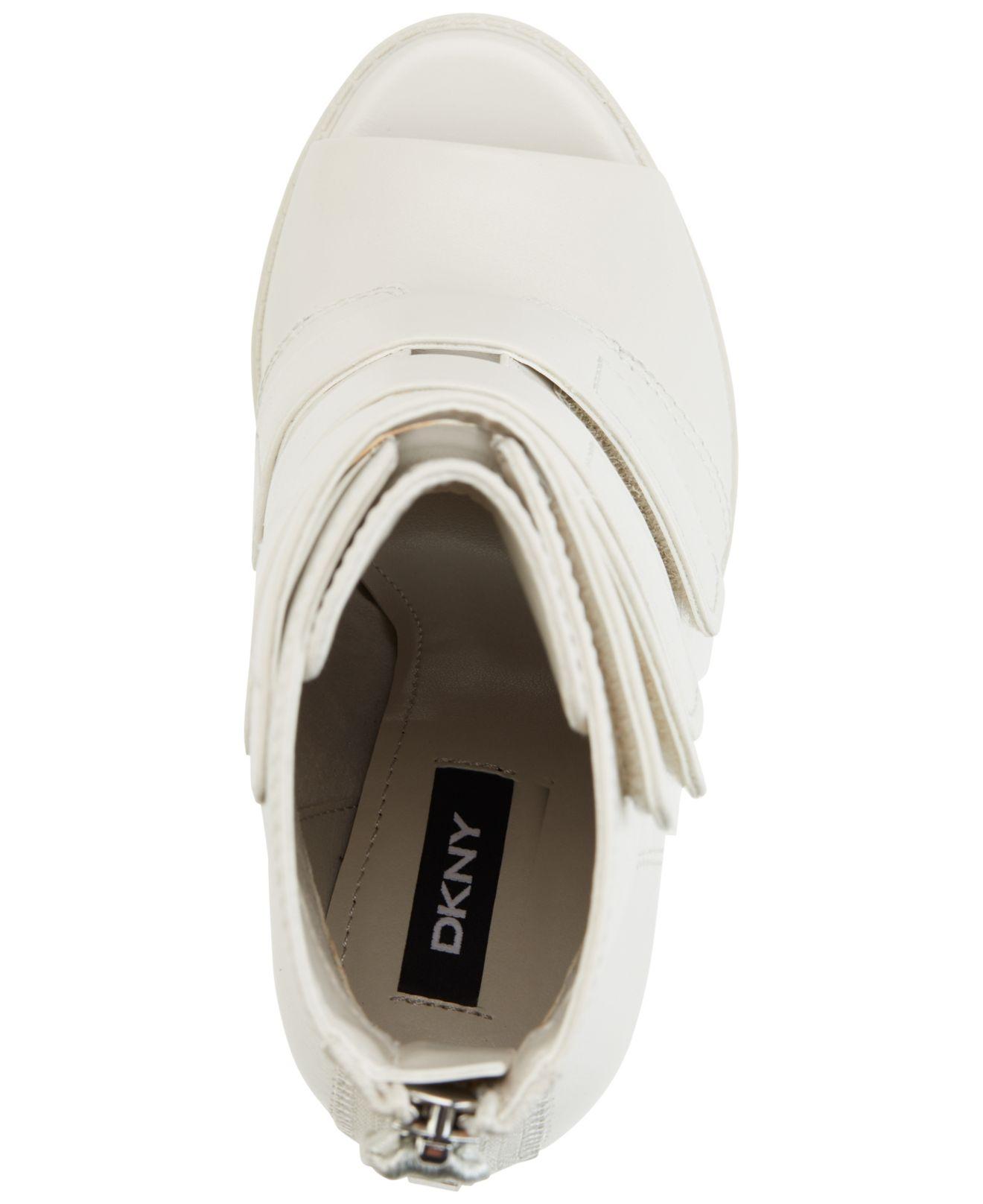 dkny blake peep toe