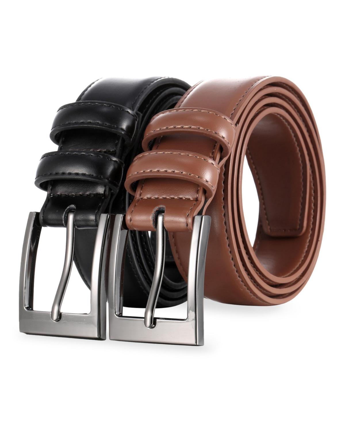 Marshal Men's Genuine Leather Ratchet Dress Belt With Automatic