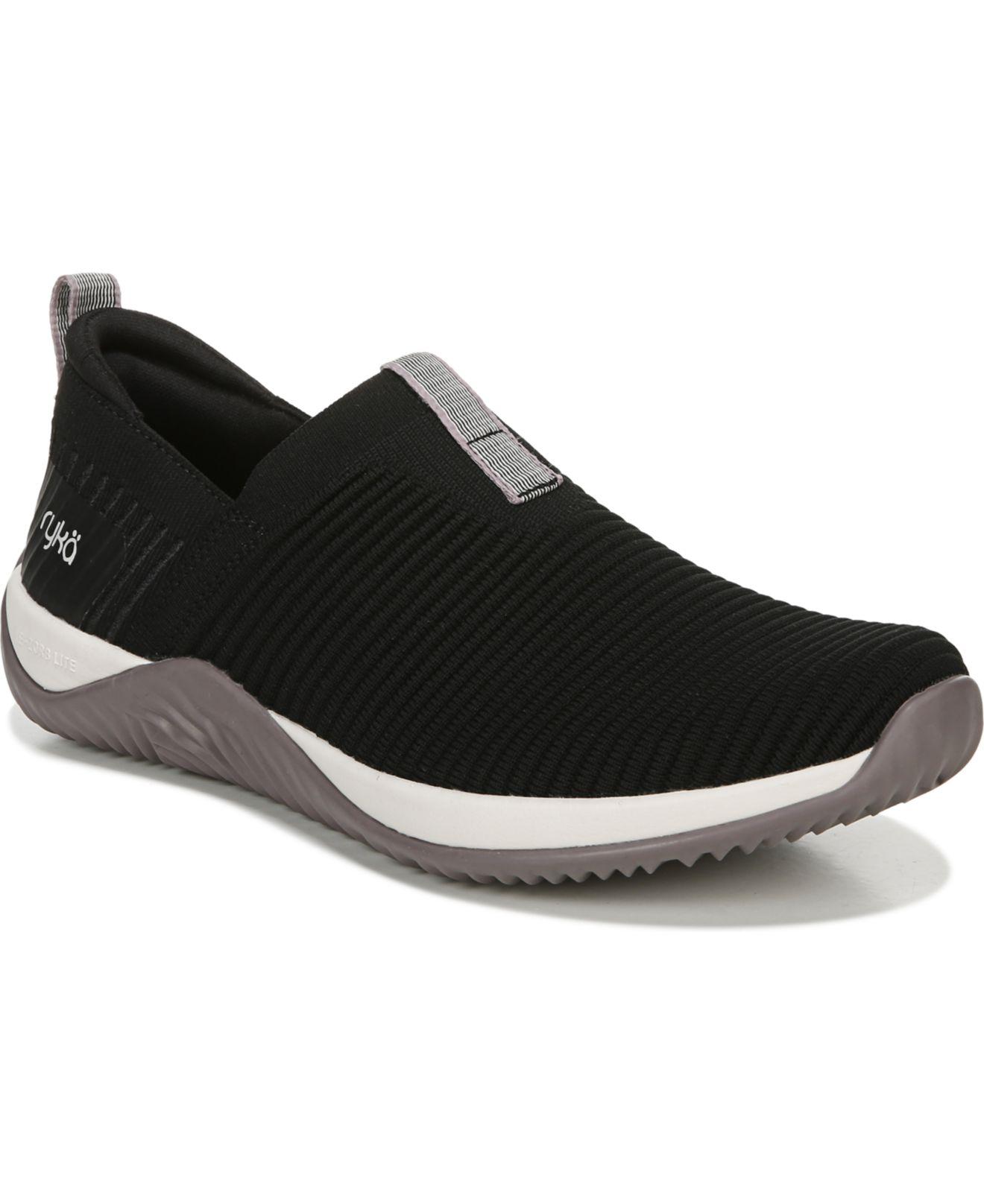 Ryka Rubber Echo Knit Slipon Shoes in Black Lyst