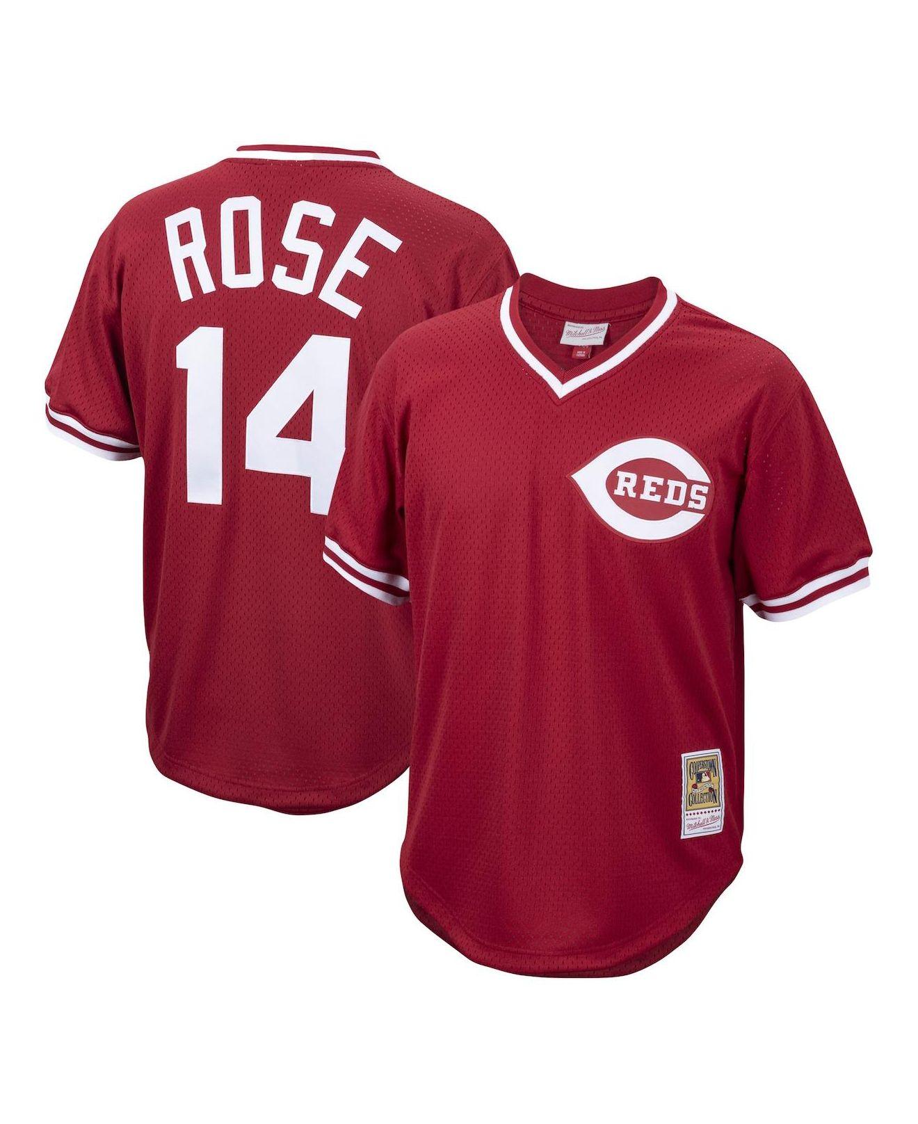 Mitchell & Ness Authentic Pete Rose Cincinnati Reds 1984 Pullover Jersey