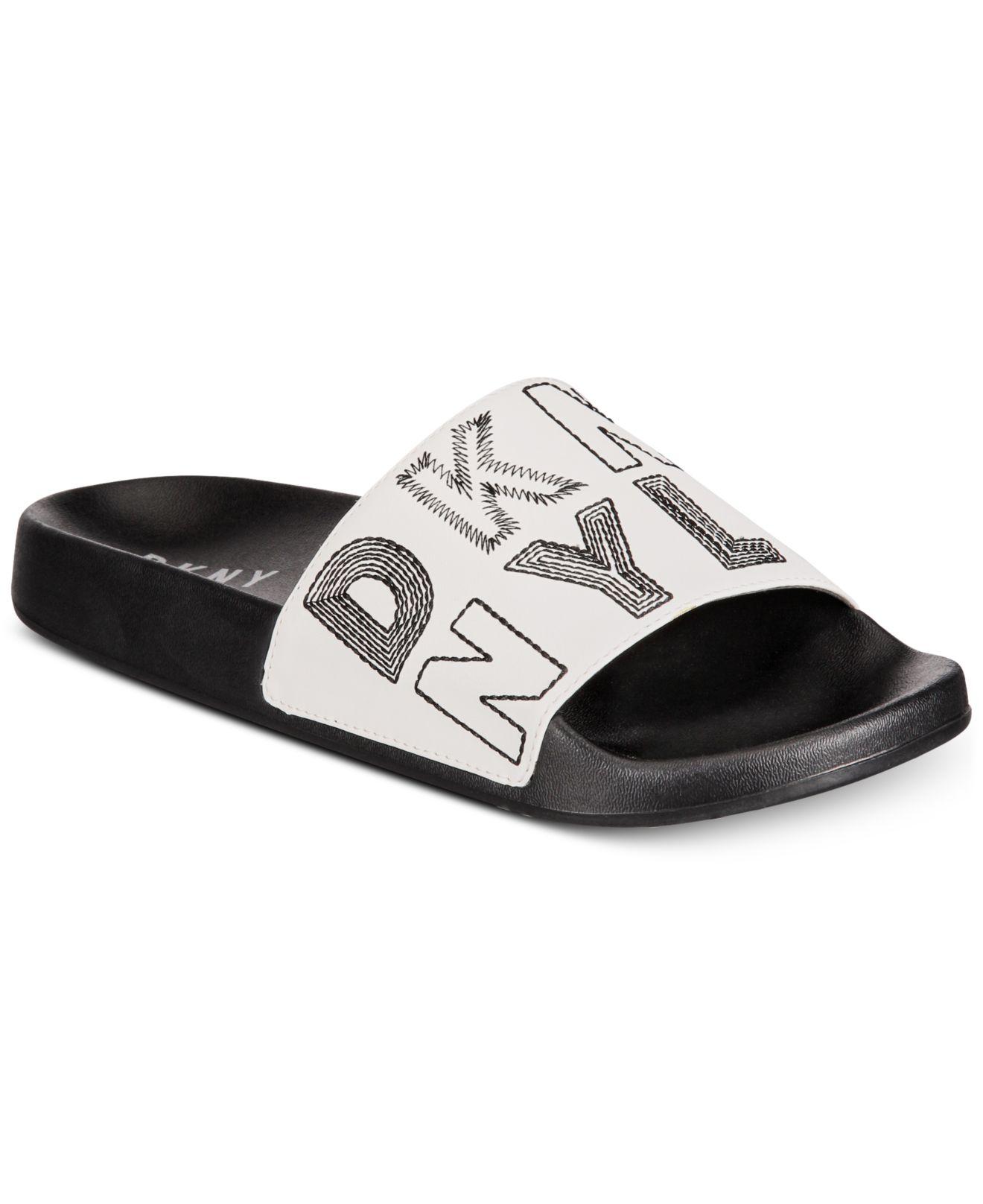 dkny sliders white