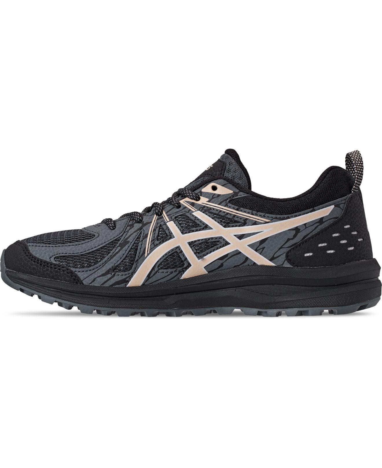 asics men's frequent trail running sneakers from finish line