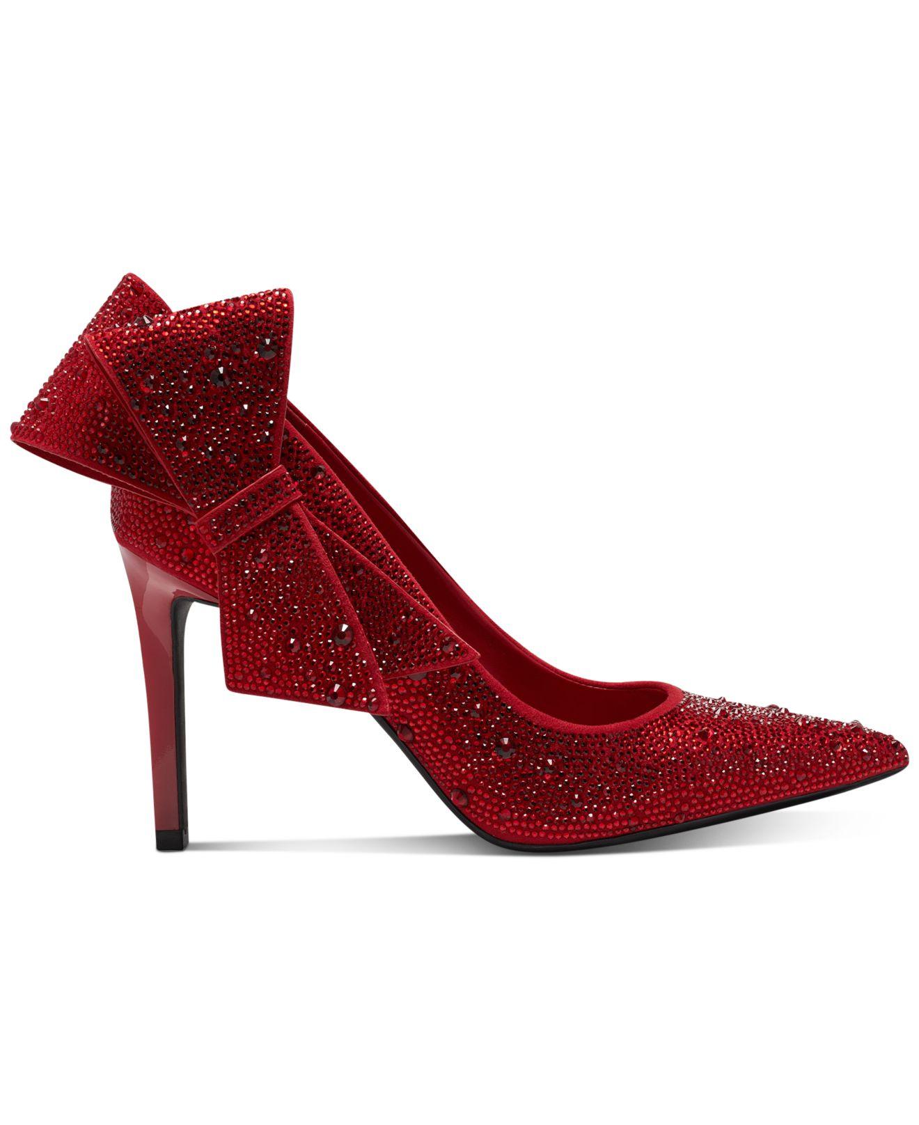 INC International Concepts Silvee Bow Pumps, Created For Macy's in Red |  Lyst
