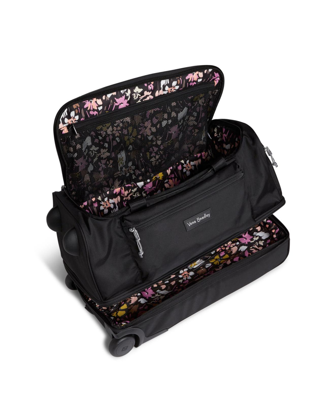 Vera bradley lighten up foldable rolling duffel Clearance