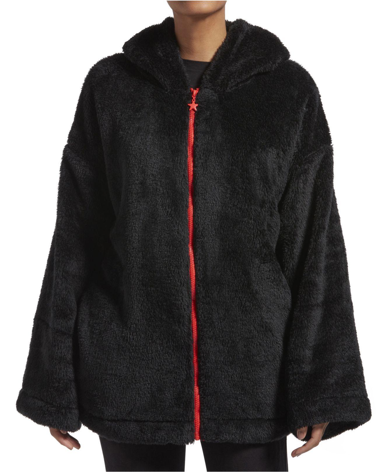 hooded bed jacket