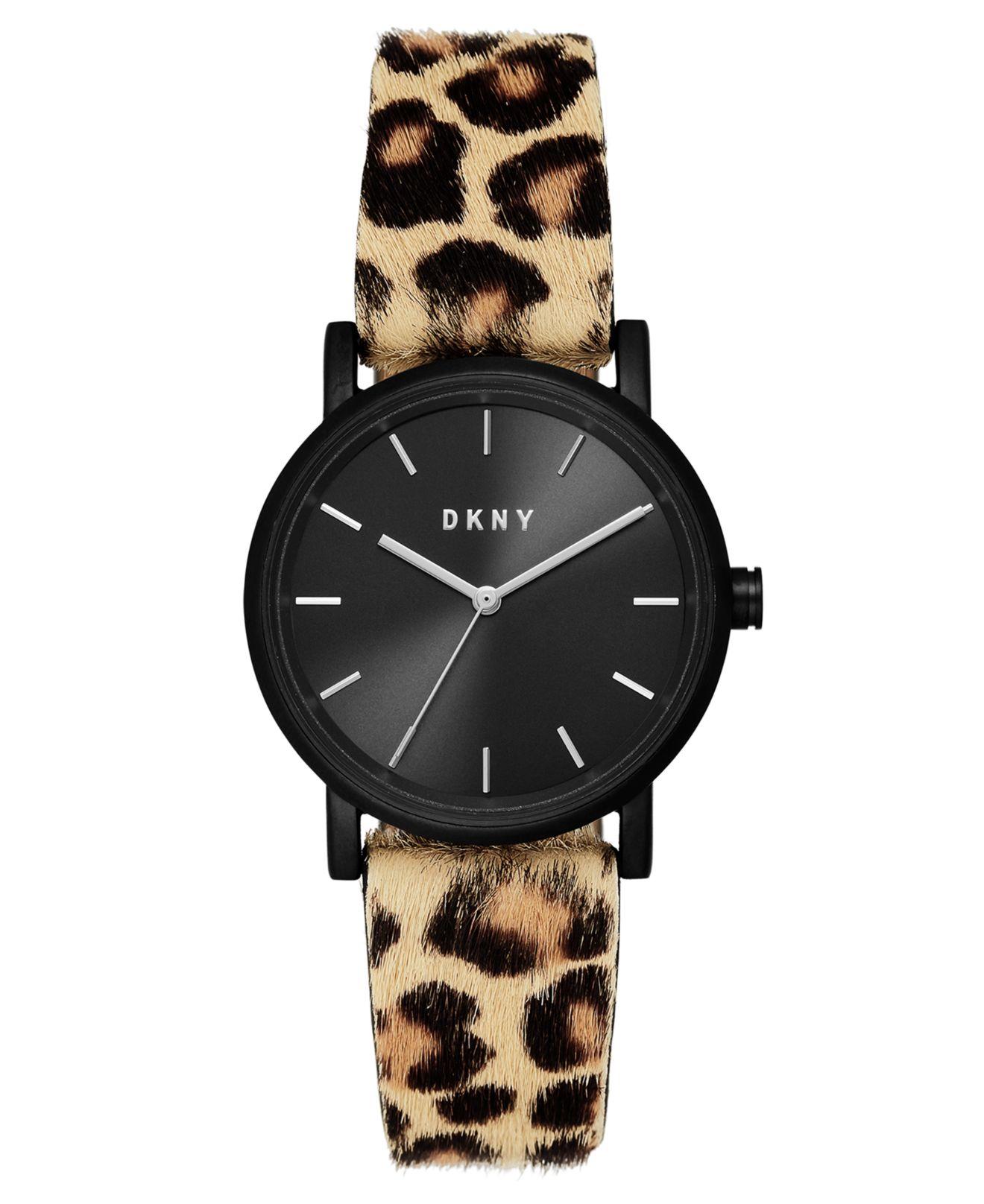 leopard print watch strap