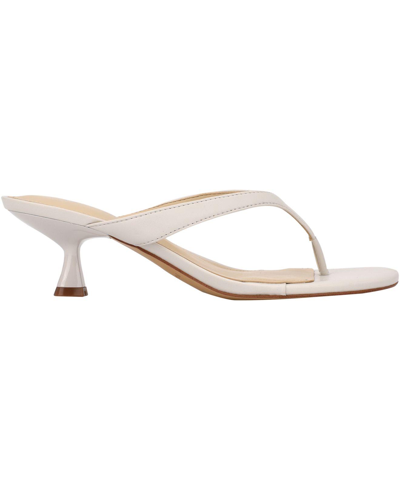 marc fisher thong low heel sandals
