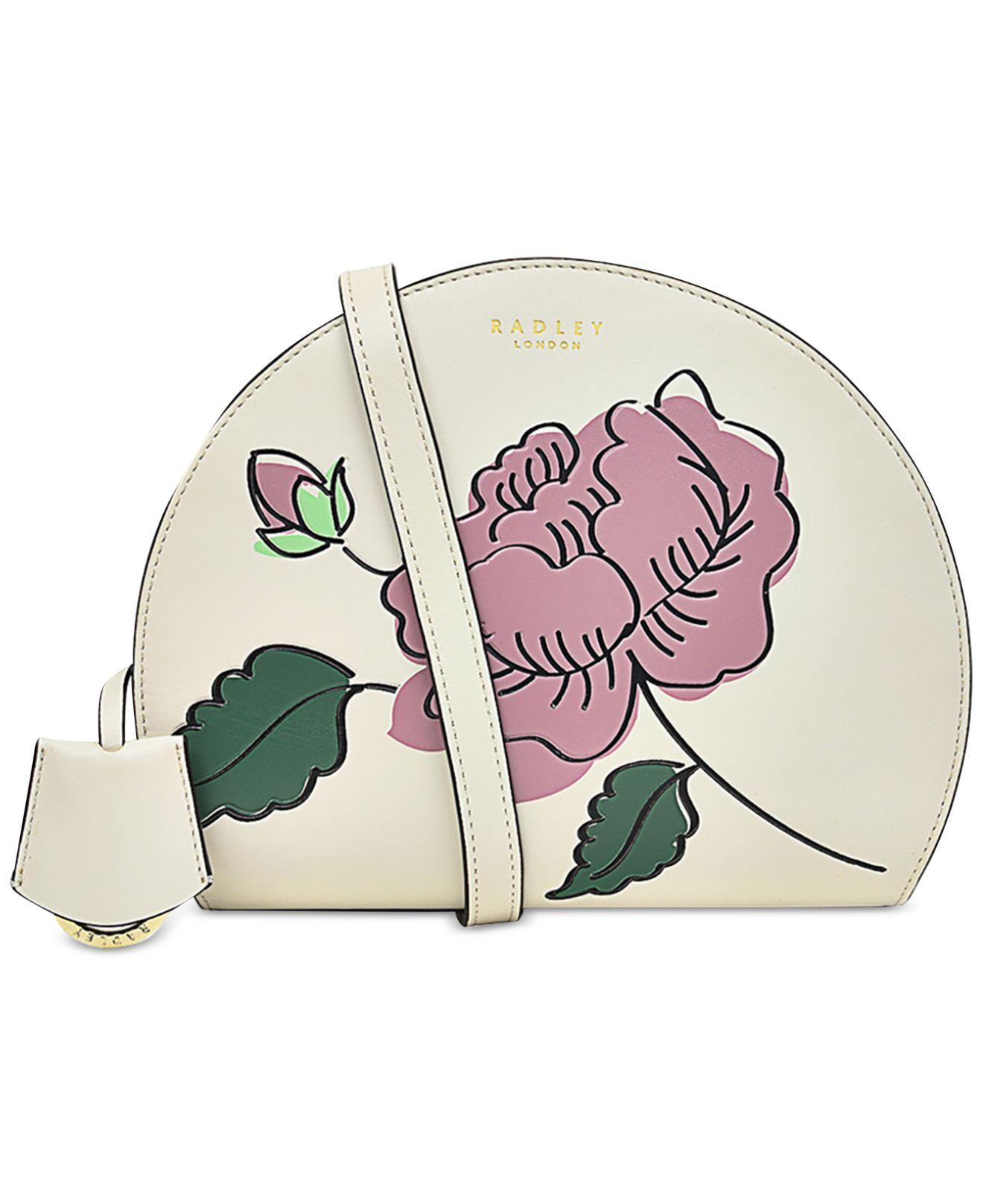 Radley Newport Street Floral Small Leather Crossbody Lyst