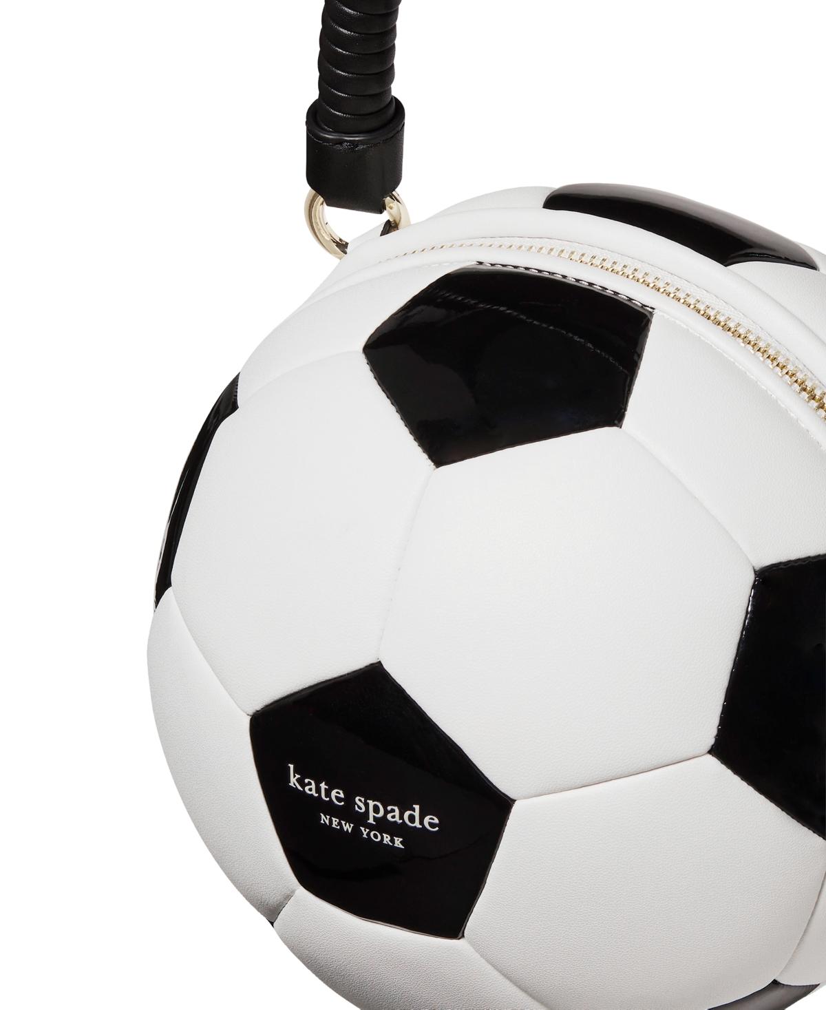 Kate Spade Kickoff Patchwork Soccer Ball Bag in Black | Lyst