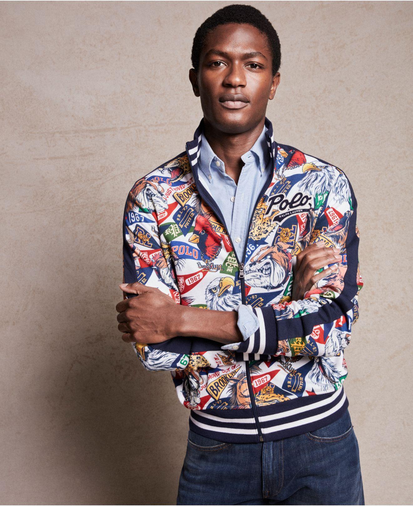 Geometrical Pattern Jacket #poloralphlauren #polo #polosport