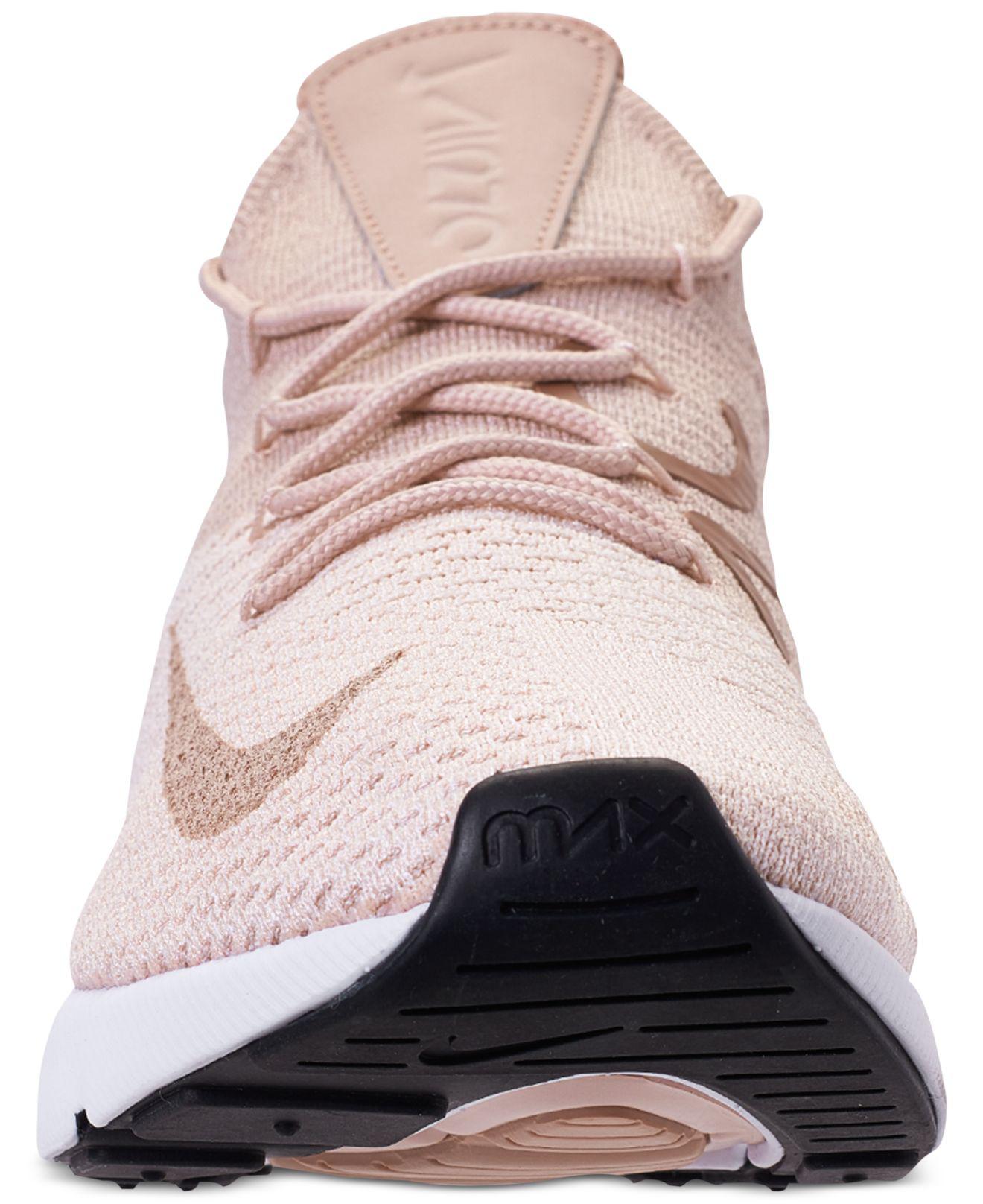 Nike Wmns Air Max 270 Flyknit Guava Ice/ Particle Beige in Pink - Lyst