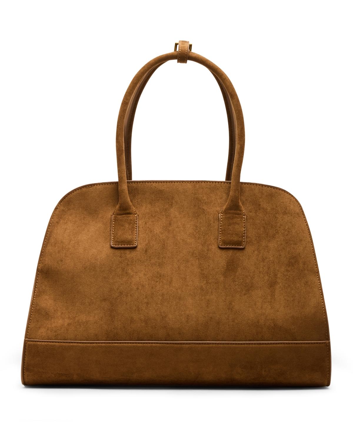 【Steve Madden】 Caroll サッチェルバッグ ブラウン Steve Madden】 Caroll サッチェルバッグ ブラウン