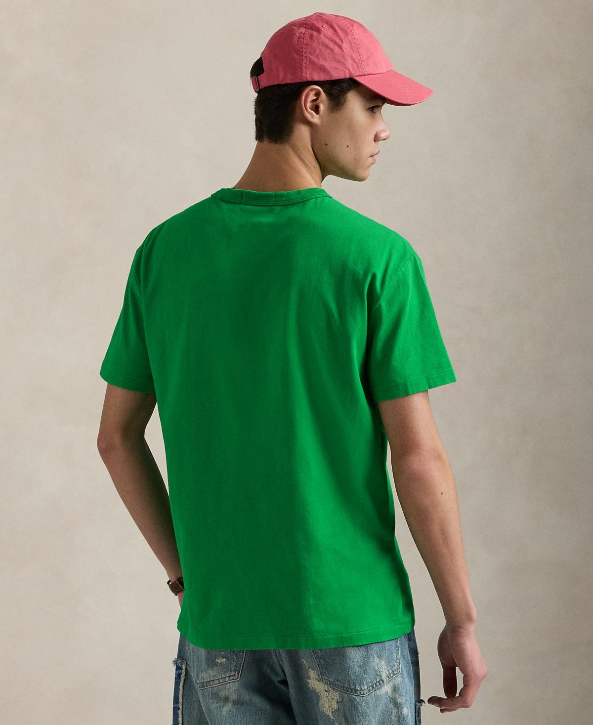 Polo Ralph Lauren Classic-fit Madras-logo Jersey T-shirt in