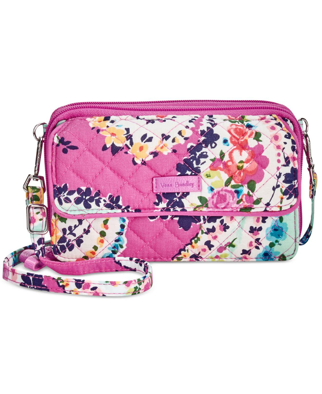 vera bradley rfid all in one crossbody black
