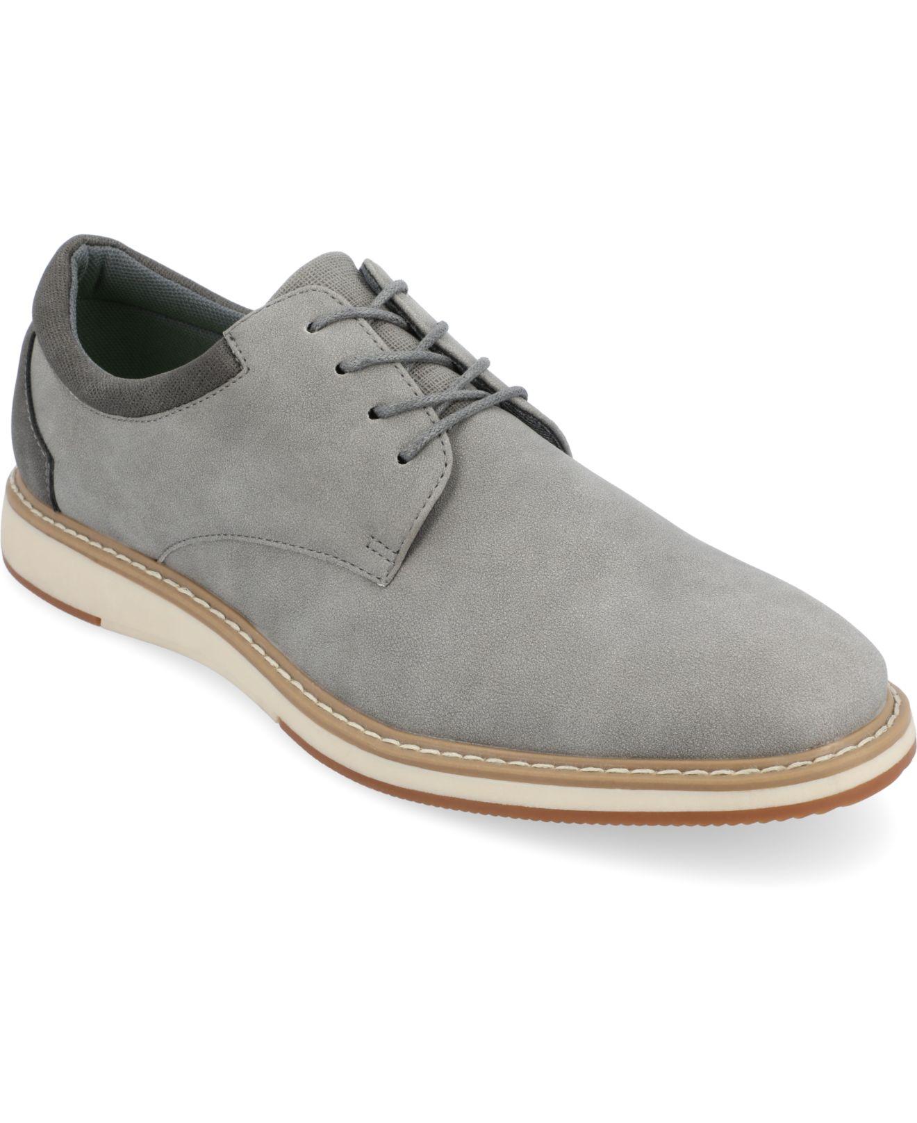 Vance Co. Hodges Plain Toe Hybrid Dress Shoes in Gray for Men | Lyst