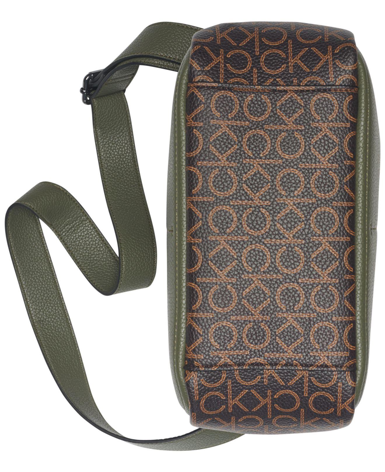 Calvin Klein Zoe Crossbody in Green Lyst