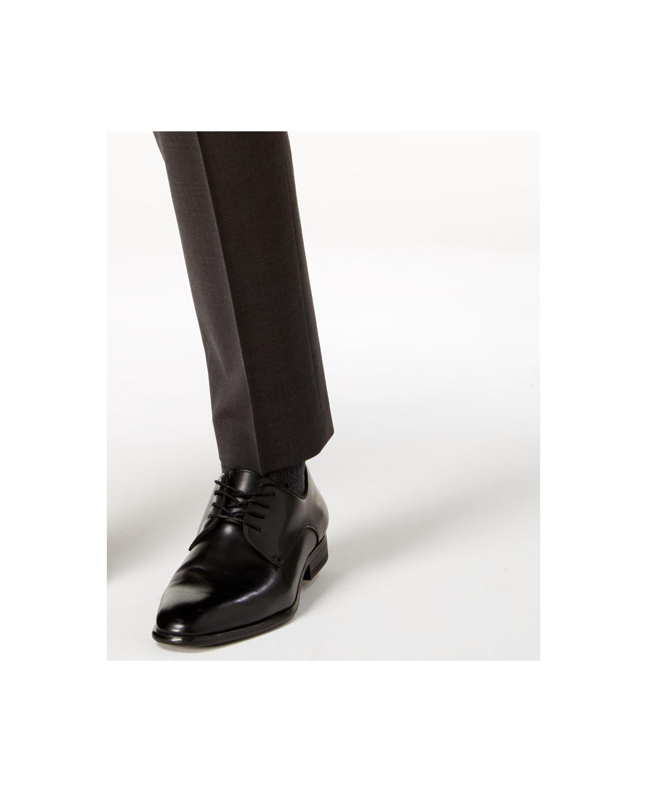 calvin klein grey suit pants
