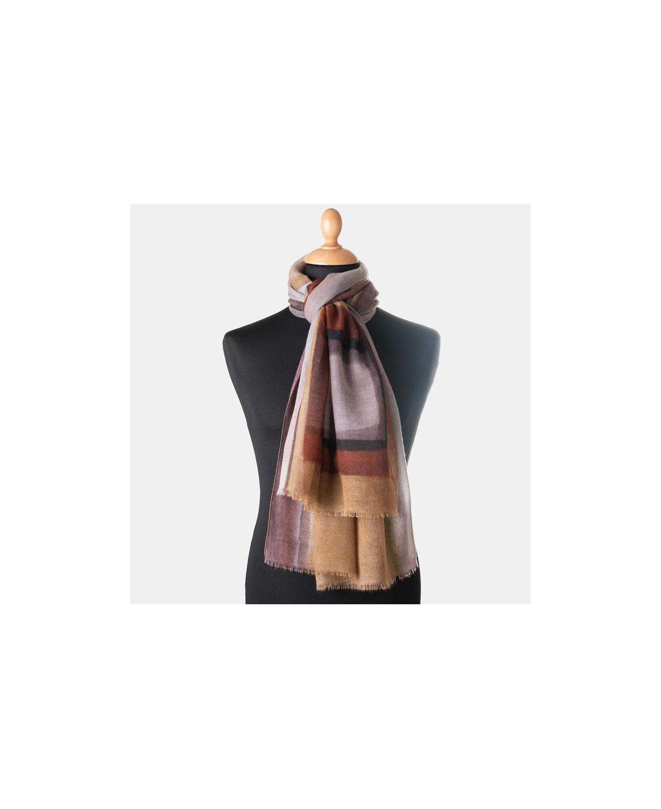 Elizabetta Carmen - Silk Scarf/Shawl - Cranberry