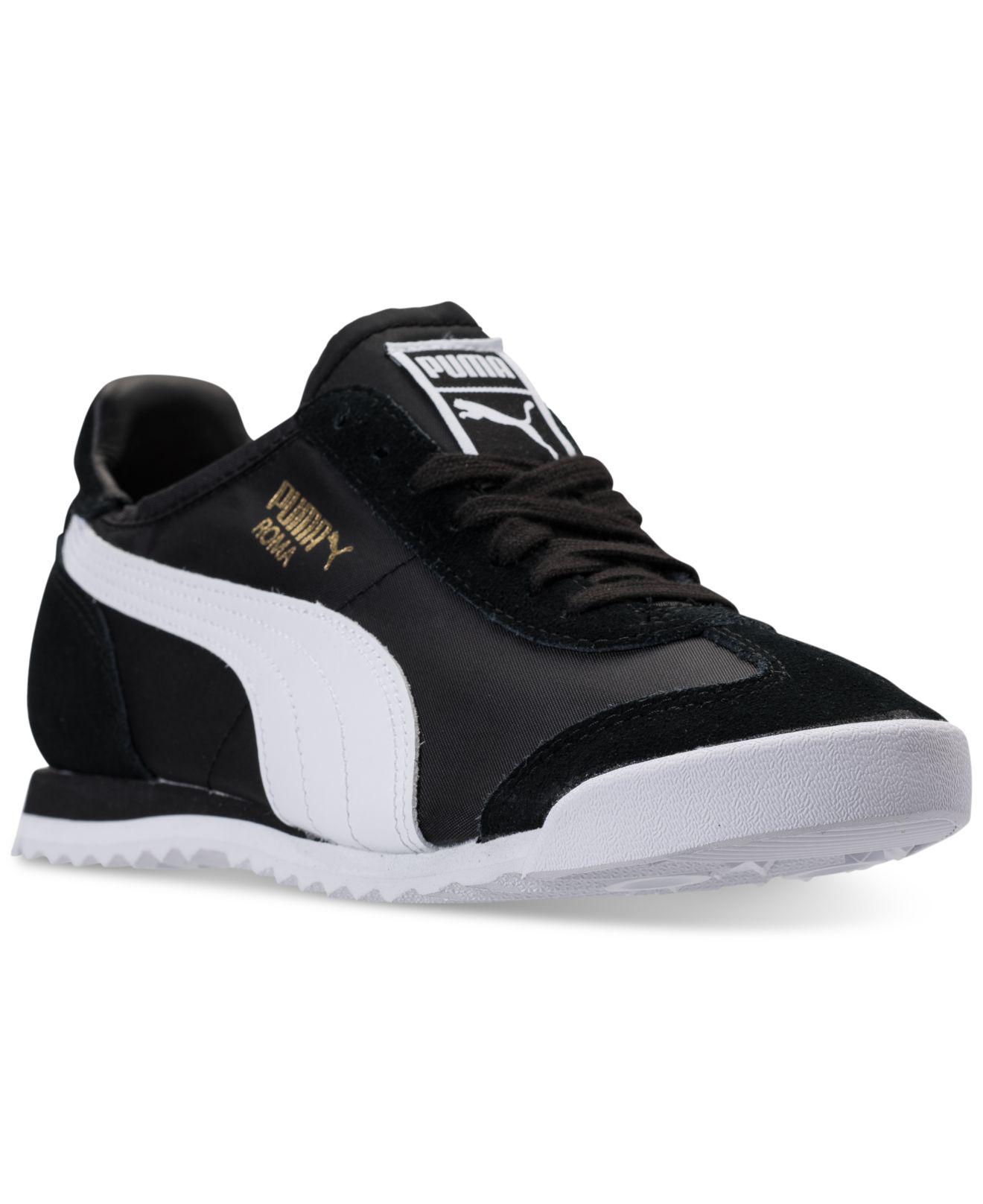 PUMA Synthetic Men's Roma Og Nylon Casual Sneakers From Finish Line in ...
