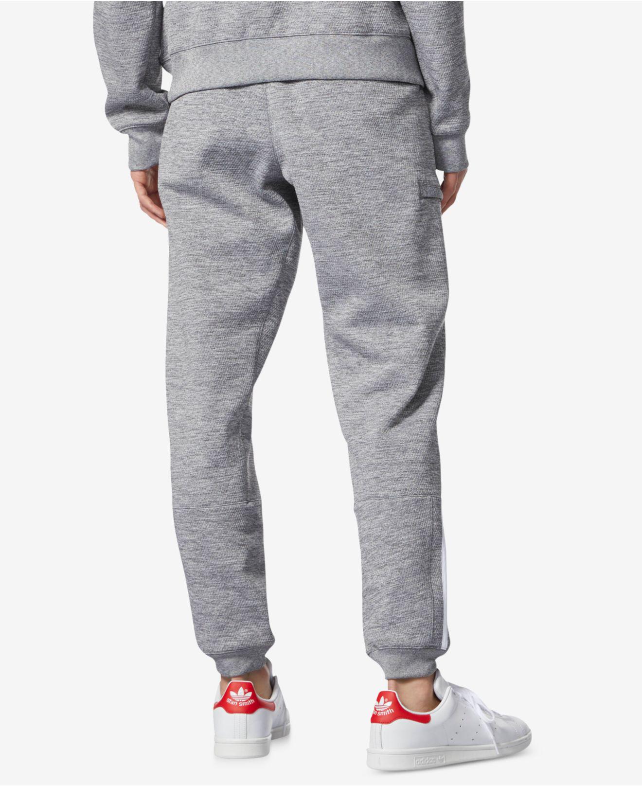 adidas Originals Men's Originals Cargo Sweatpants in Gray for Men | Lyst