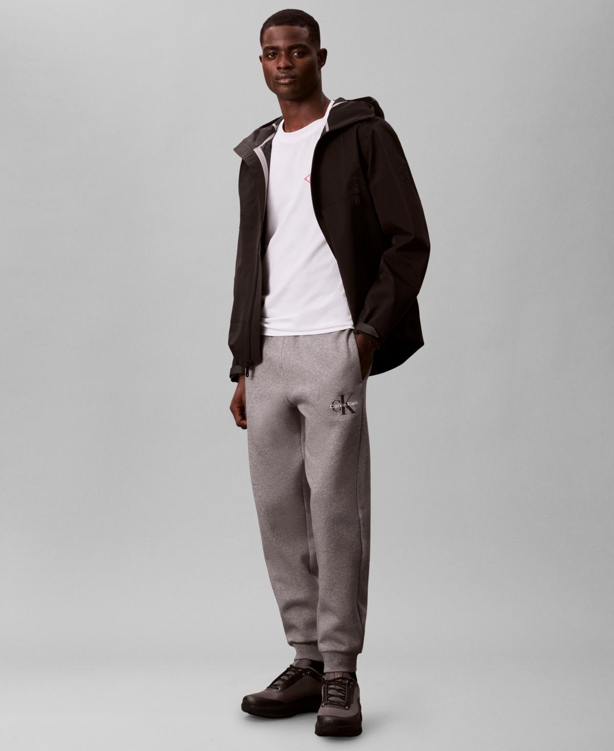 Calvin Klein Monogram Logo Fleece joggers for Men Lyst