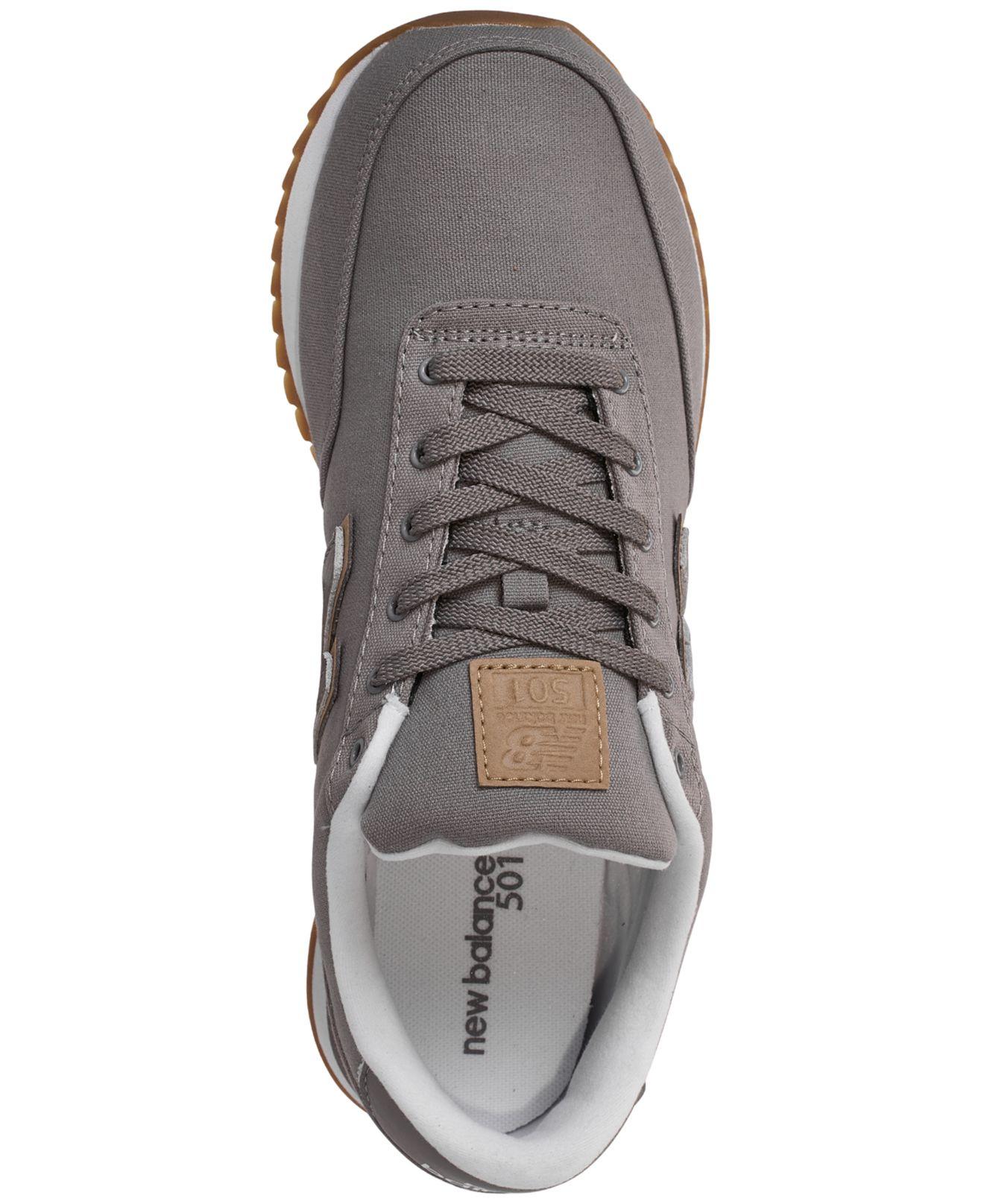 new balance 501 canvas gum