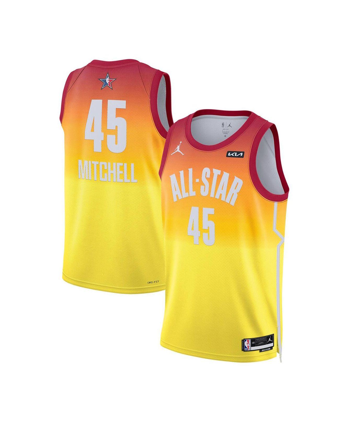 Nike Donovan Mitchell Orange 2023 Nba Allstar Game Swingman Jersey in