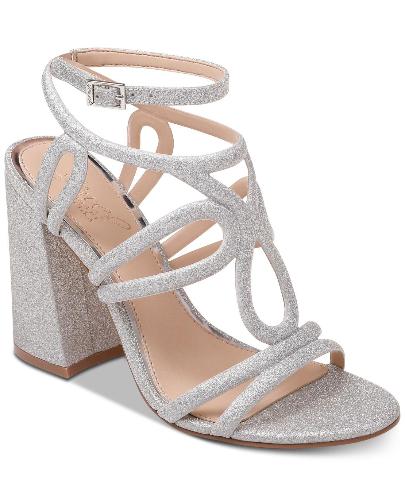 badgley mischka remi evening sandals