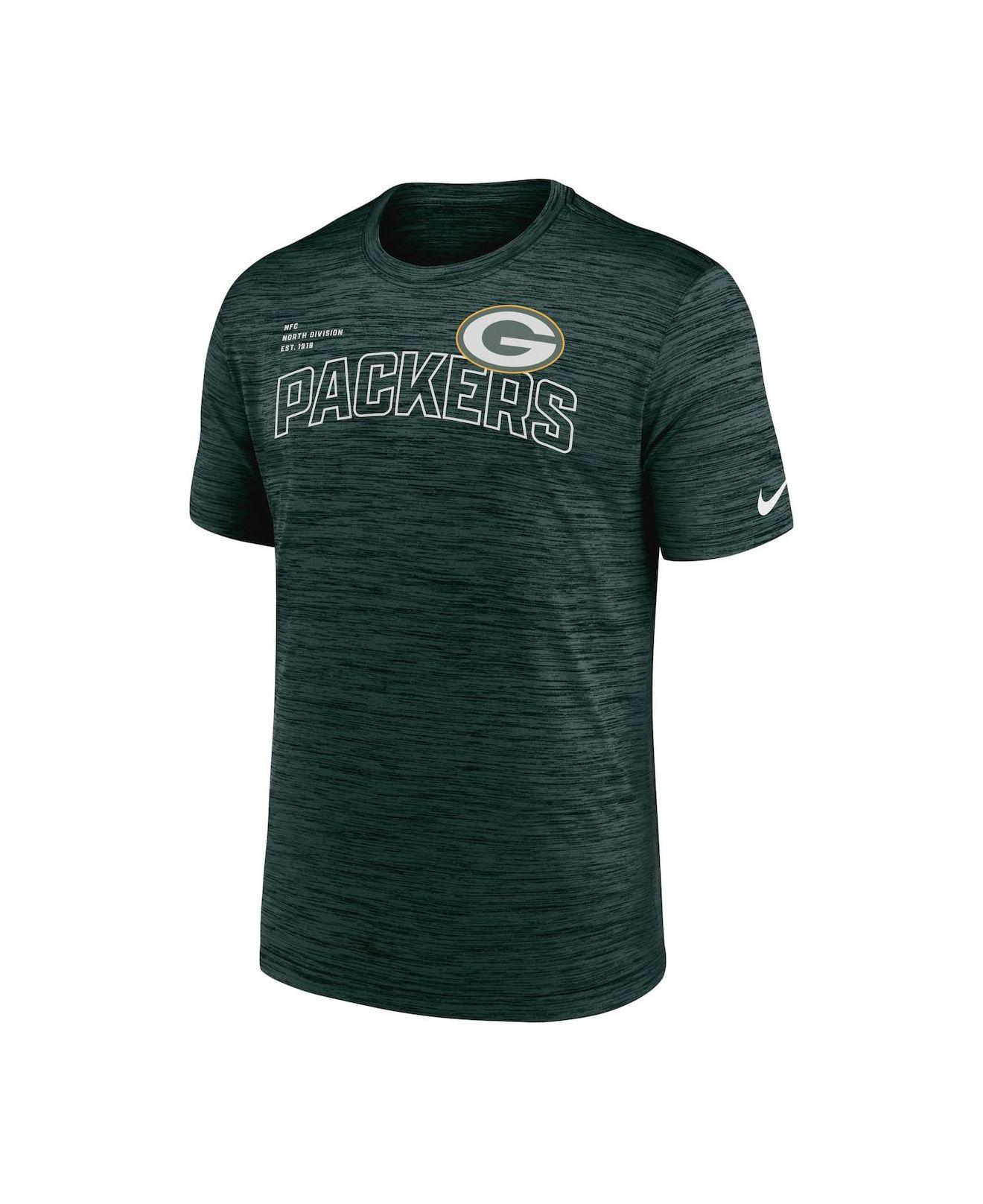 Men's Green Bay Packers Nike Green Sideline Pop Performance Pullover Long  Sleeve Hoodie T-Shirt