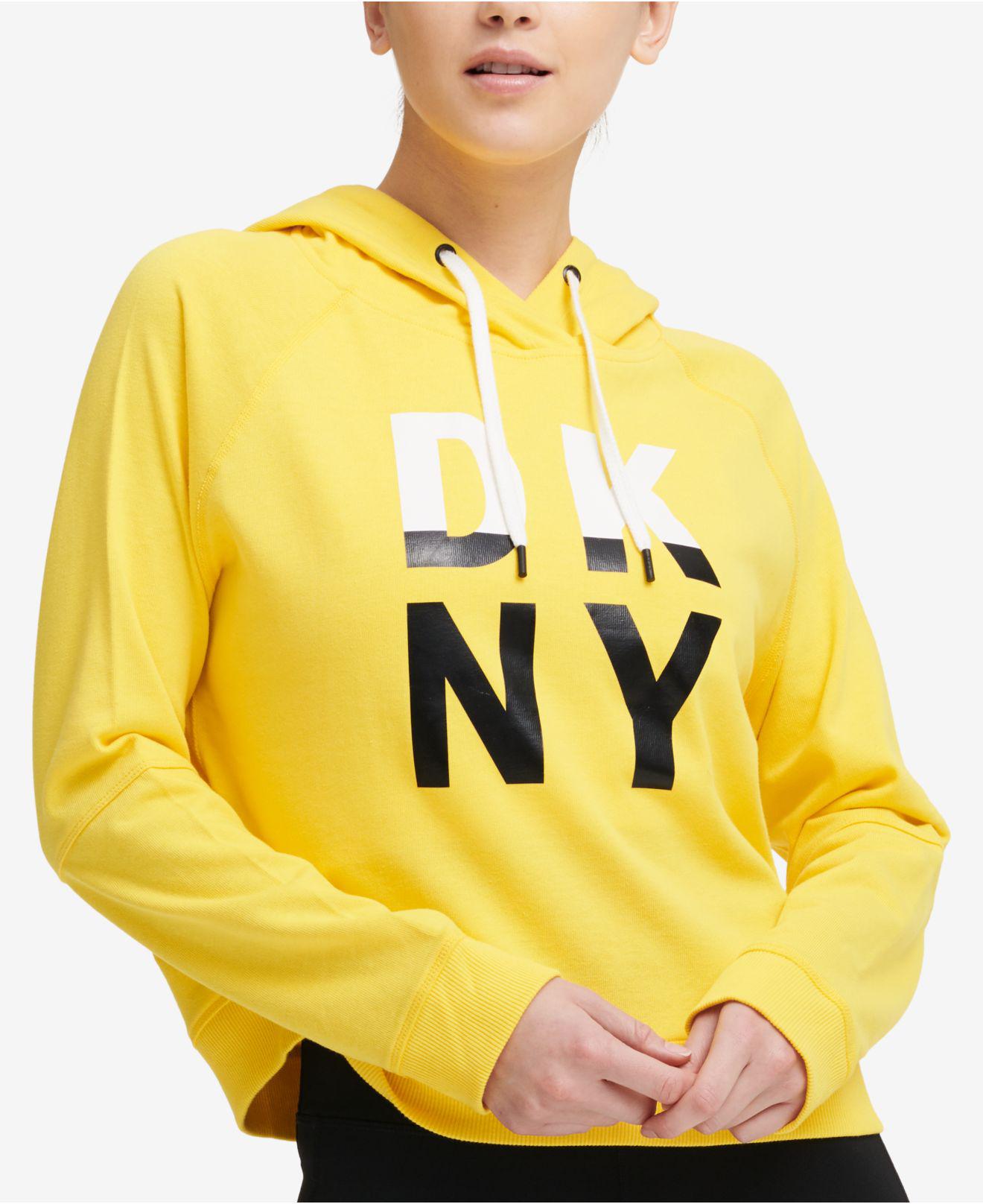 dkny cropped hoodie