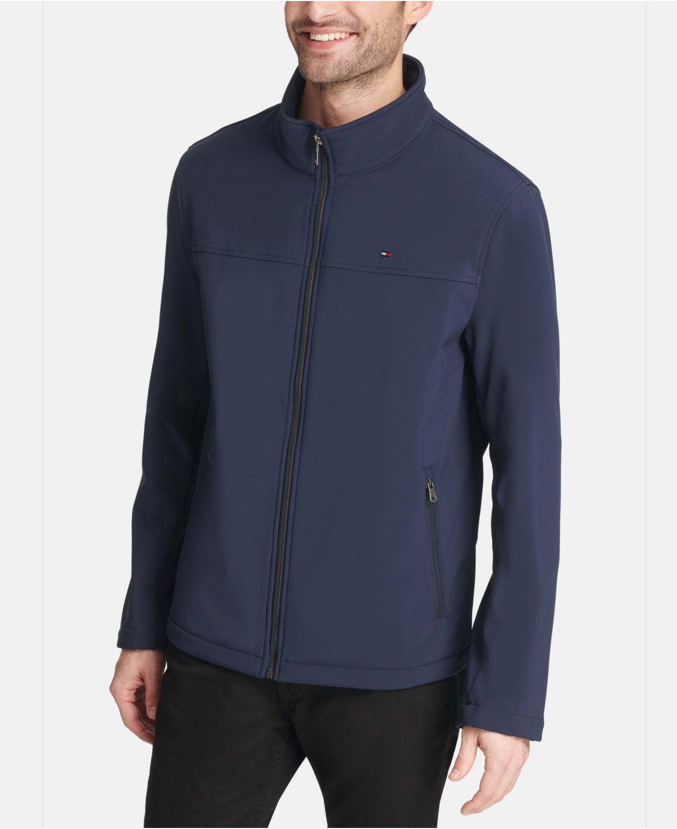 tommy hilfiger soft shell classic zip jacket