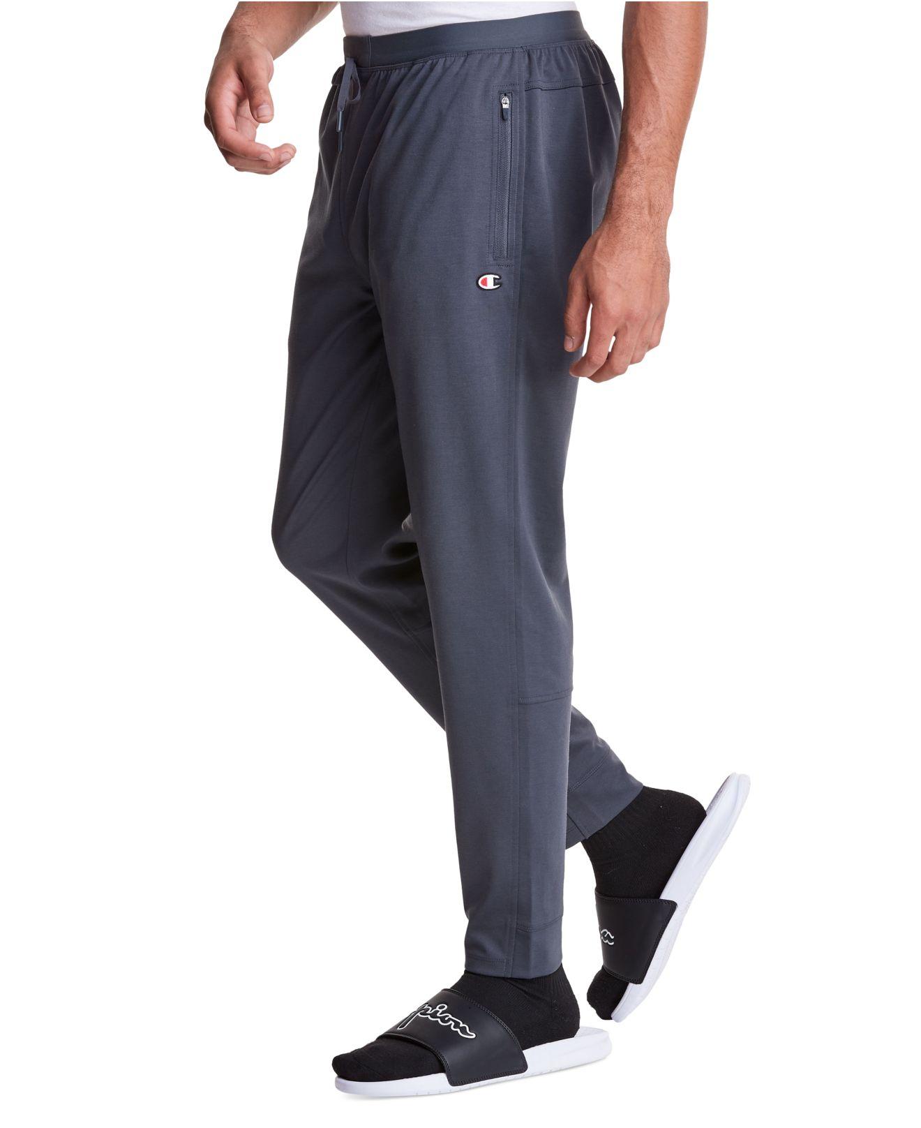 Champion Signature Sport Slim-fit Pointé-knit Drawstring Pants in Blue for  Men | Lyst