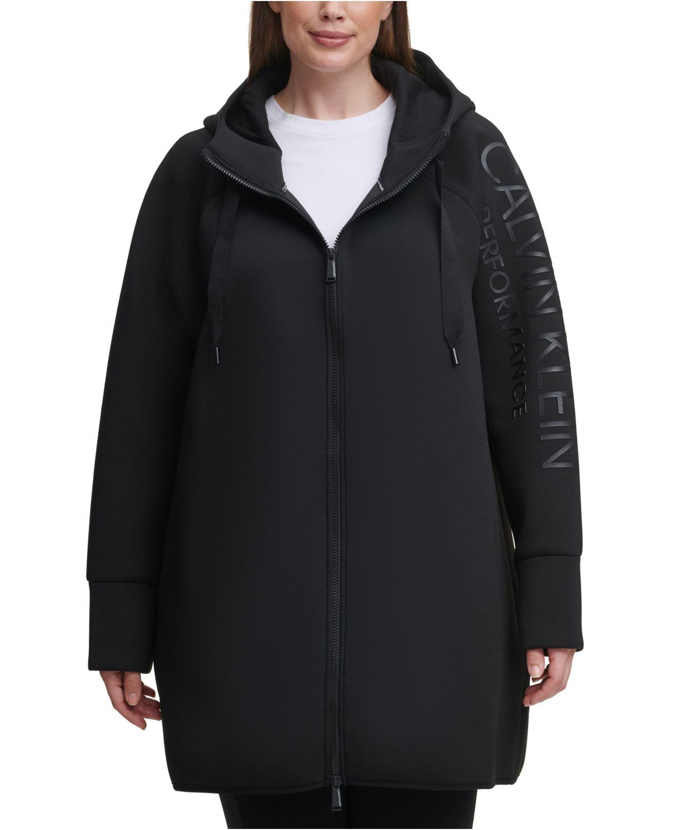 calvin klein performance zip hoodie