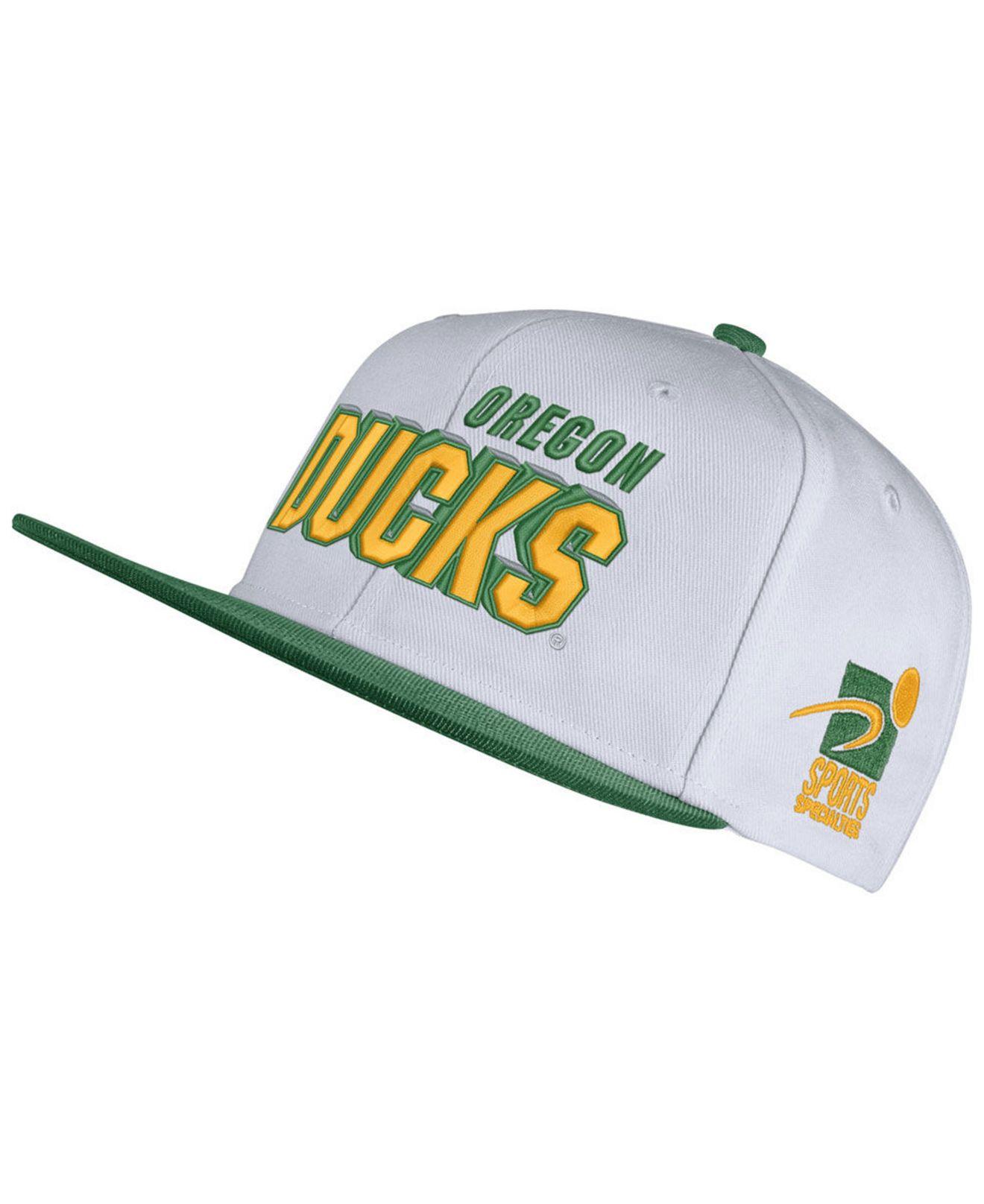 Nike Oregon Ducks Sport Specialties Shadow Snapback Cap in Green for Men |  Lyst